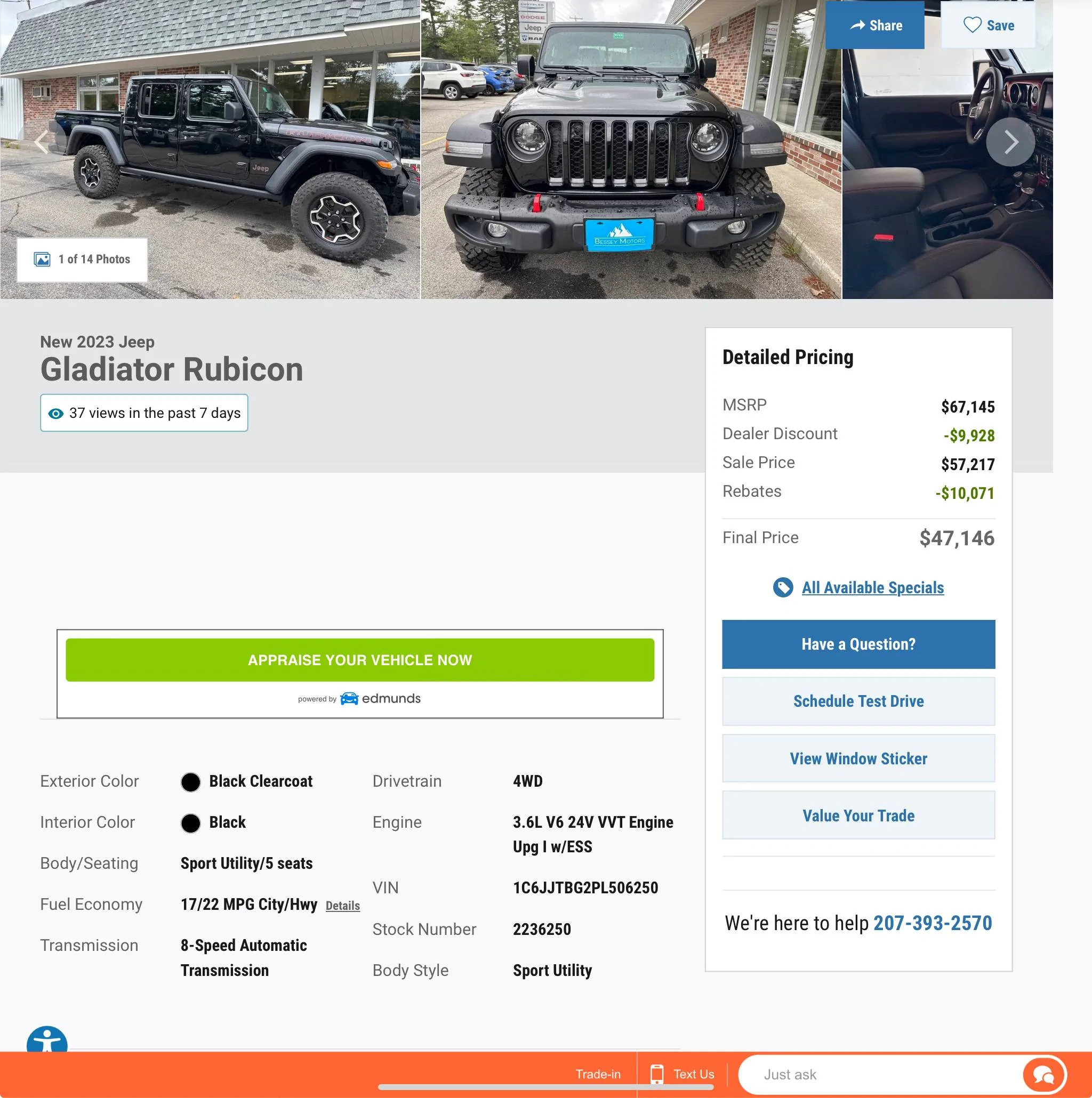Jeep Gladiator Discounting IMG_0357
