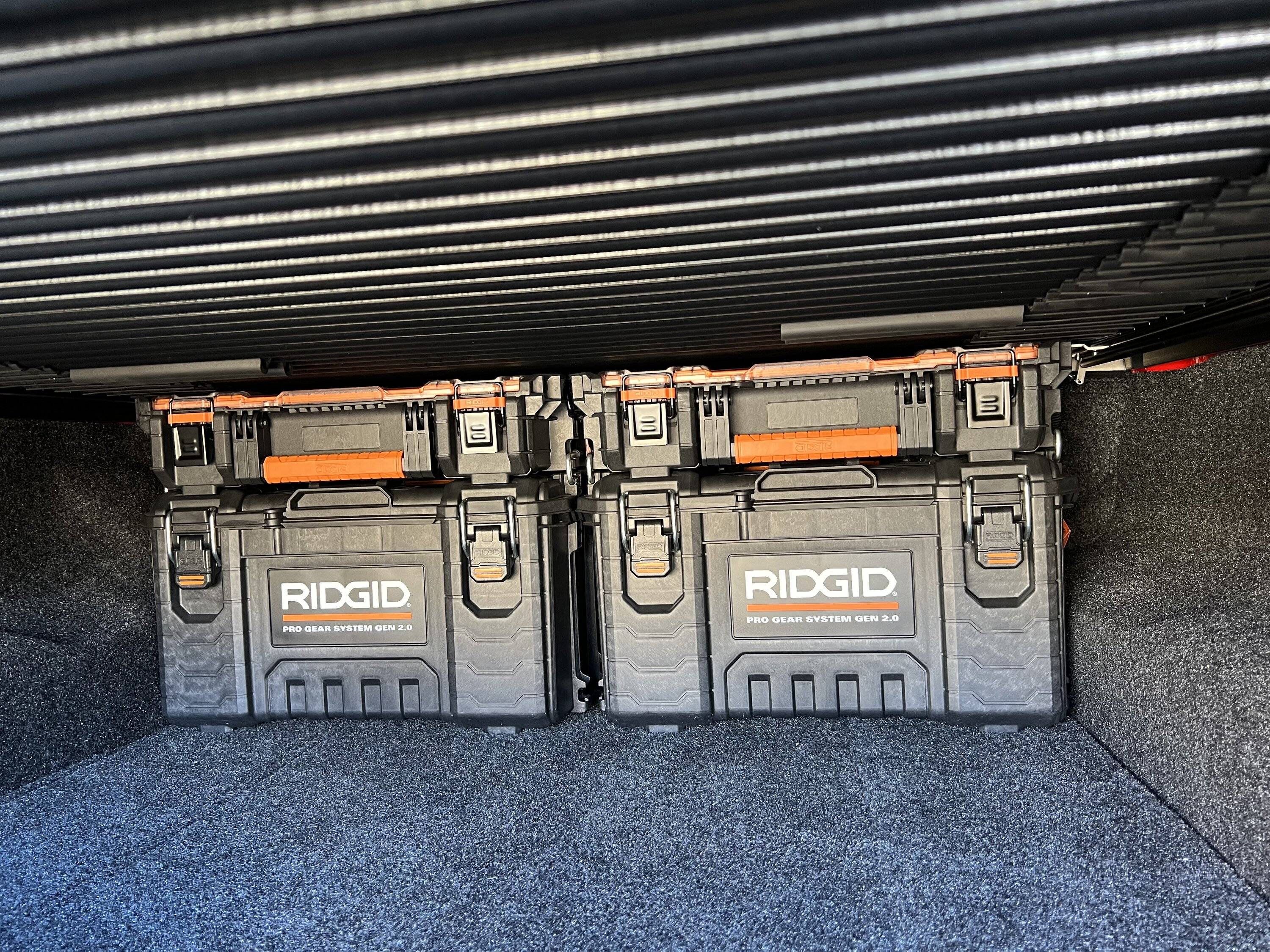 Jeep Gladiator RIDGID PRO GEAR SYSTEM Gen 2.0 (storage) currently on sale at Home Depot IMG_4541