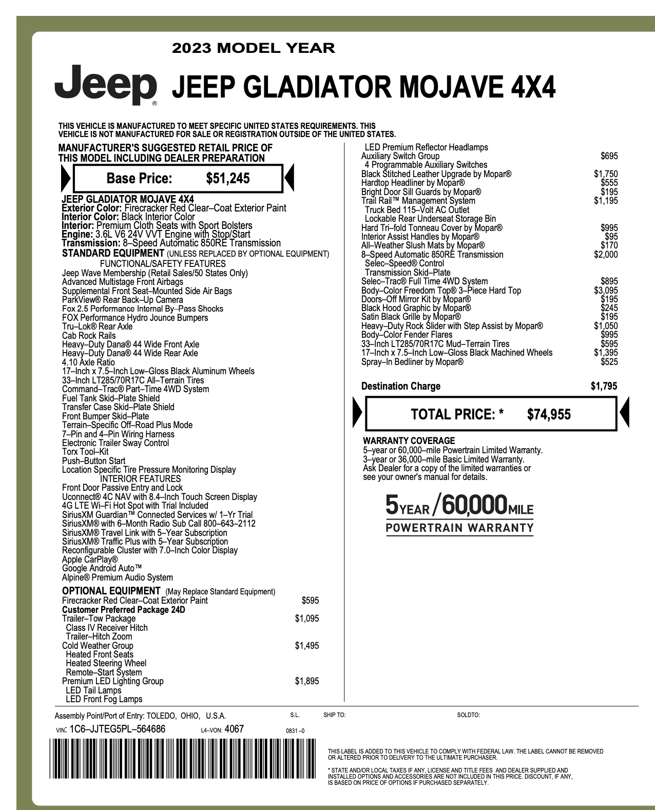 Jeep Gladiator Better incentives in February on leftover 23s? Screenshot 2024-01-27 at 5.45.19 PM