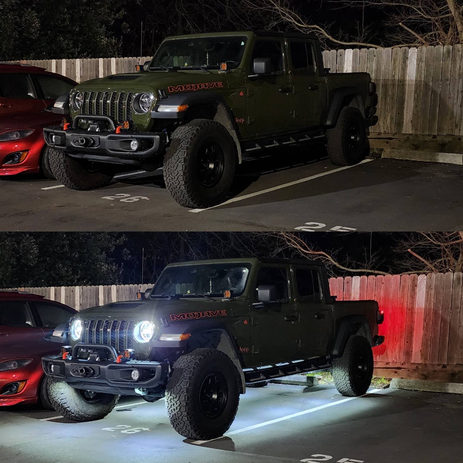 Jeep Gladiator Andrew's 2022 Sarge Green Mojave - Northern CA IMG_20240128_060815