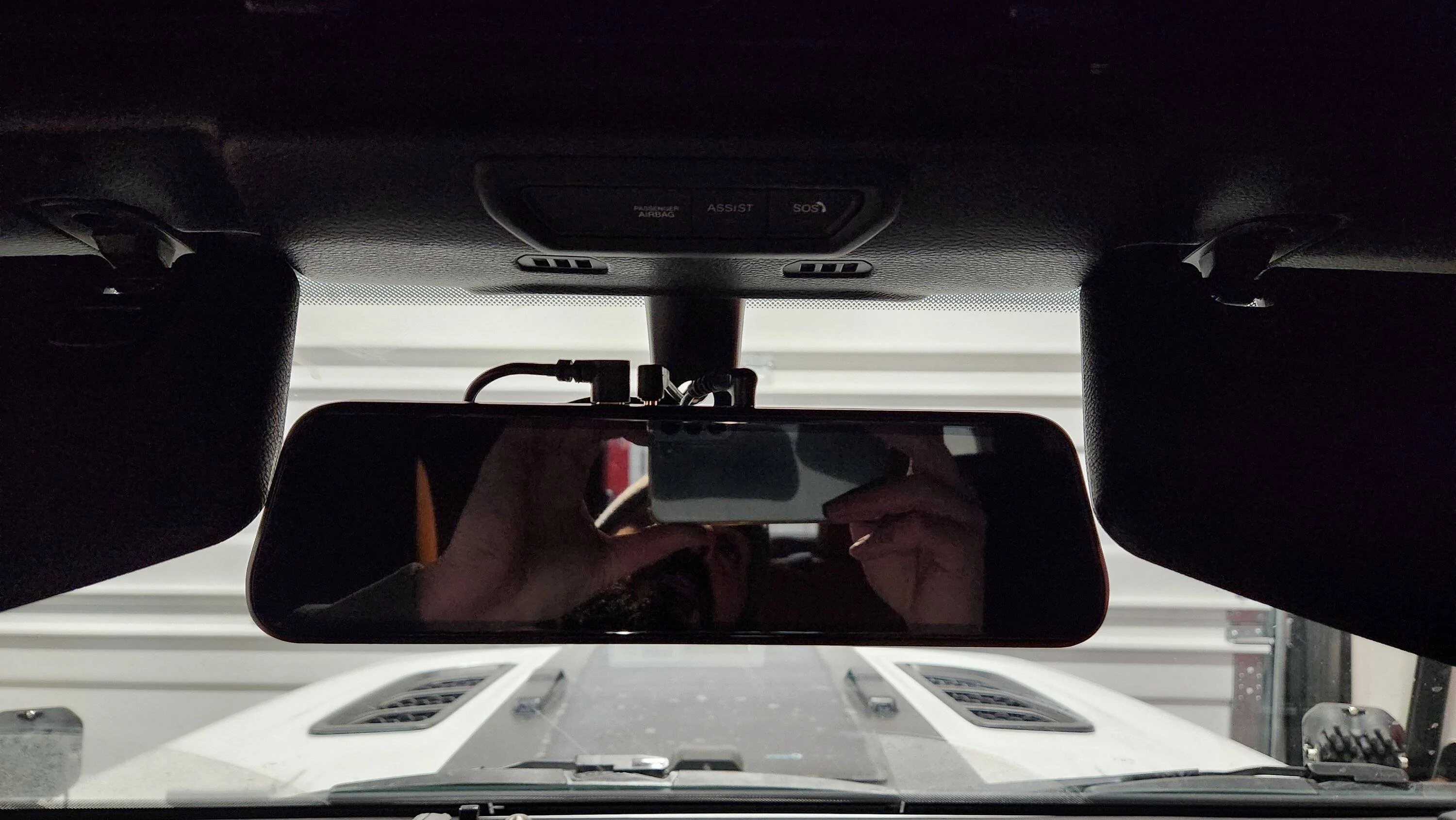 Jeep Gladiator Digital Rearview Mirror 20240128_141528