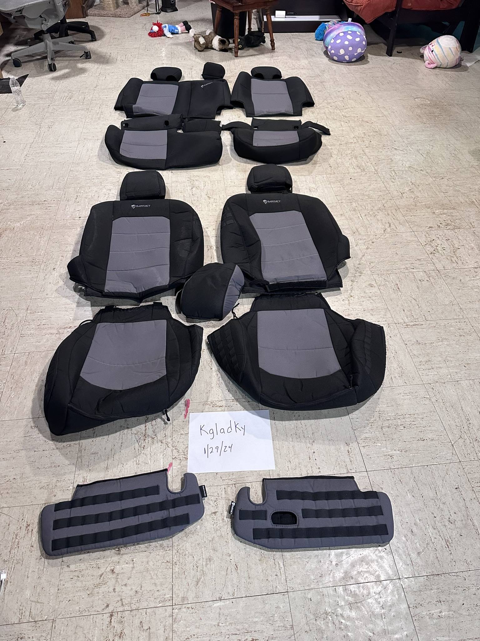 Jeep Gladiator Bartact Tactical Seat Covers for Jeep Gladiator $400 (reduced) Bartact 1.JPEG