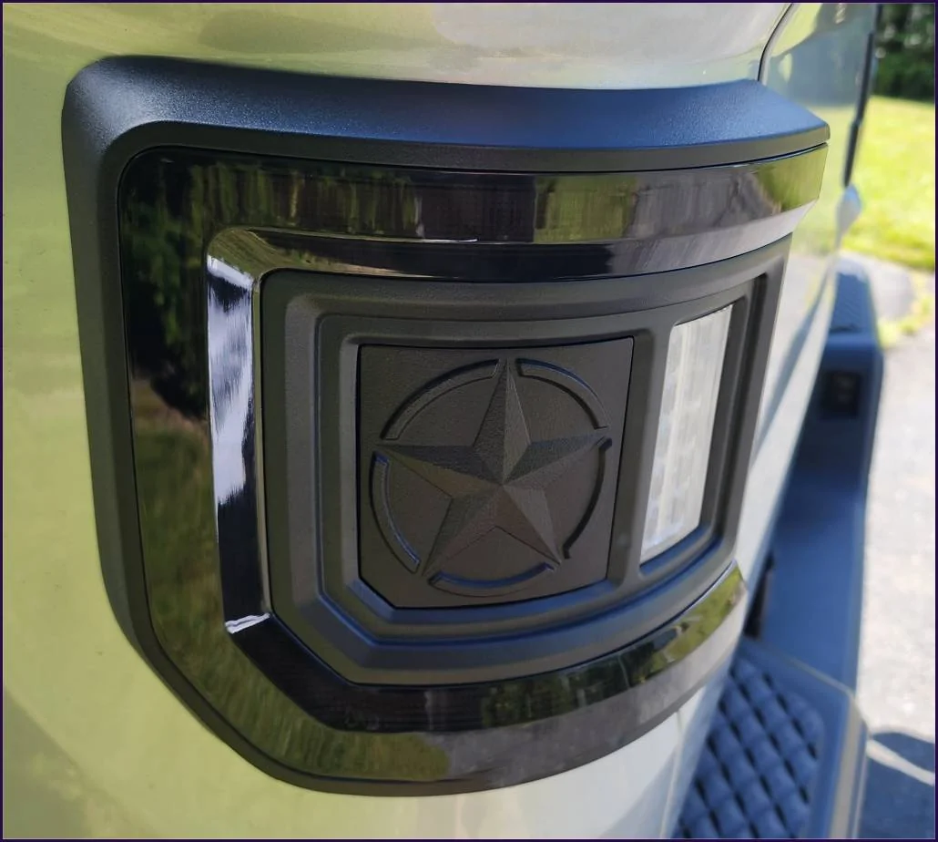 Jeep Gladiator ??  HD Designer replacement panels for Oracle Flush Mount Tail Lights! 444