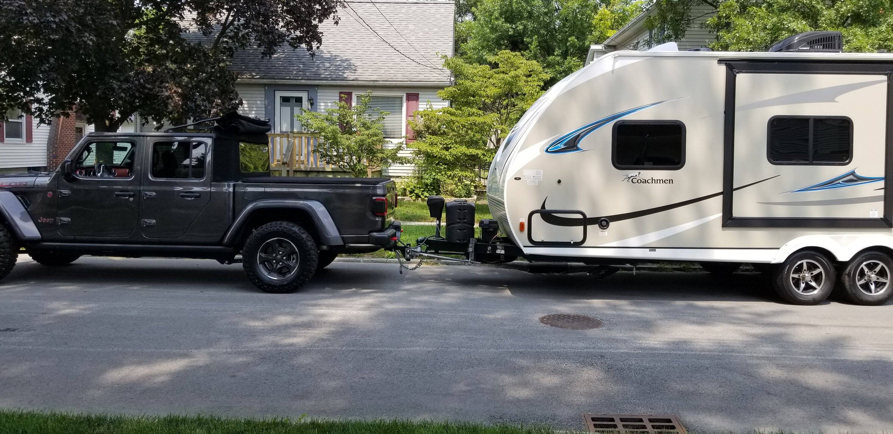 Jeep Gladiator Your thoughts on towing this 20210808_140807