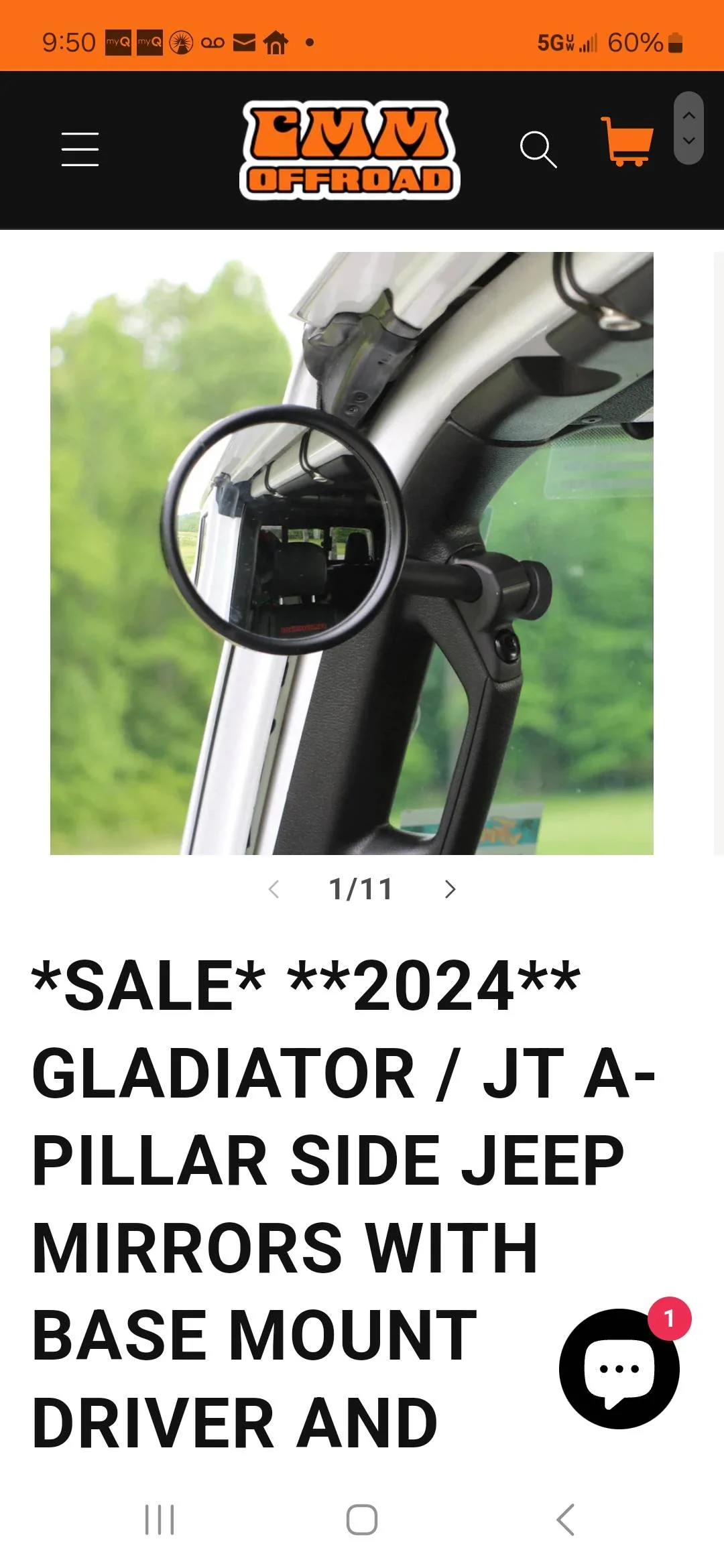 Jeep Gladiator Mirrors for doors off - recommendations? Screenshot_20240130_095022_Samsung Internet