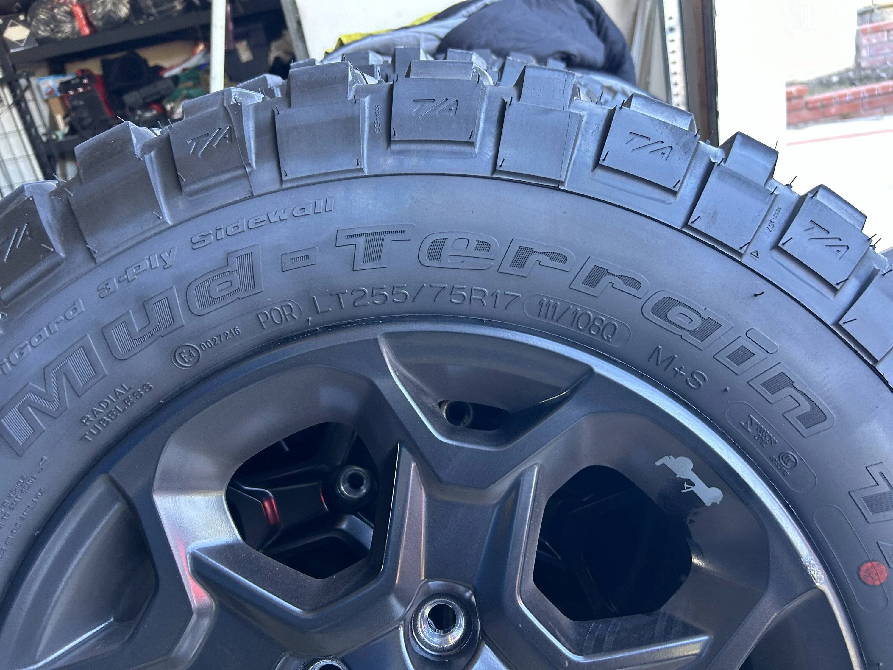 Jeep Gladiator New Willys Wheels with BFG Mud Terrains & TPMS IMG_0680