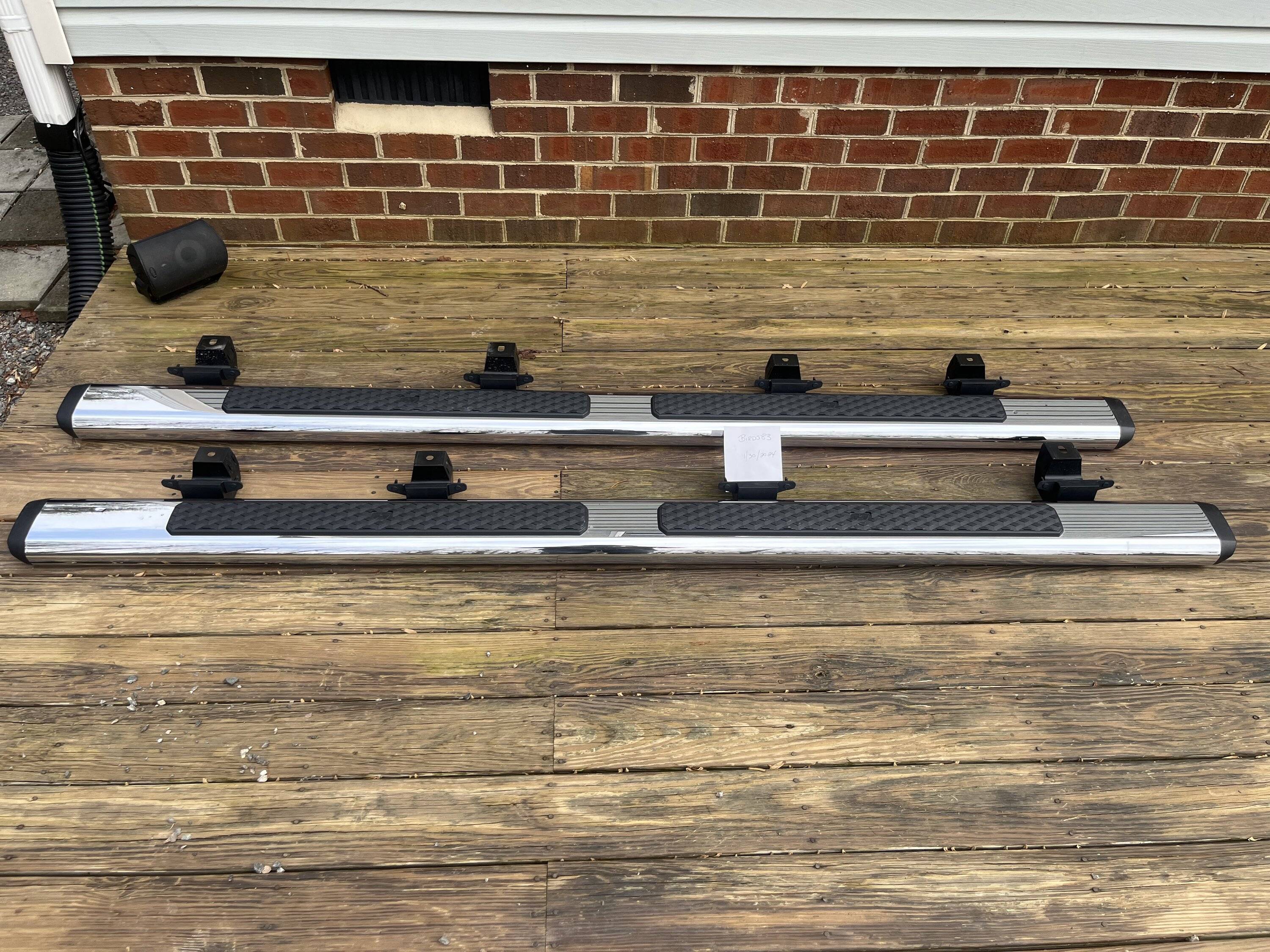 Jeep Gladiator Mopar chrome side steps IMG_7817
