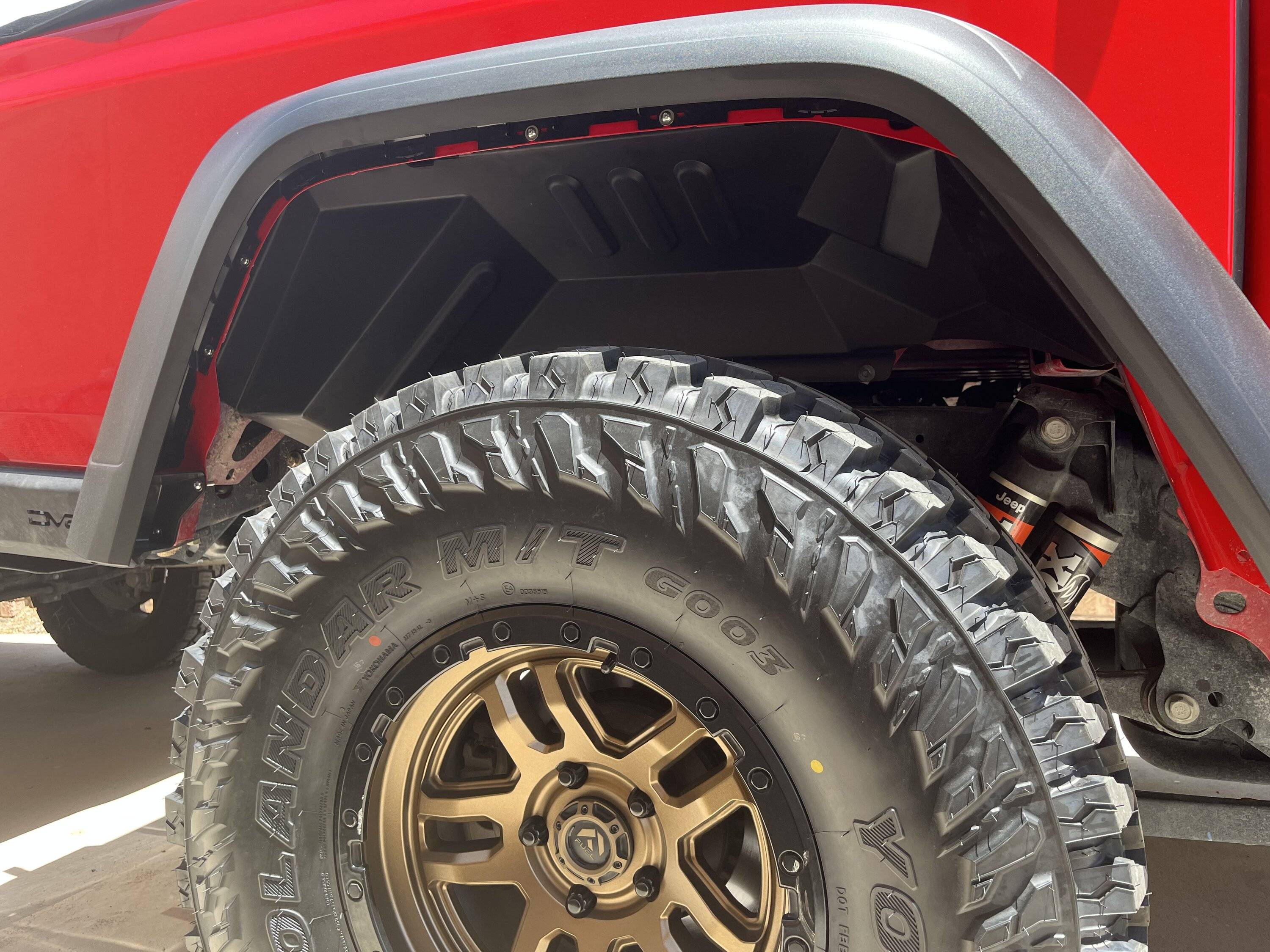 Jeep Gladiator No-drill inner fenders IMG_5106.JPG