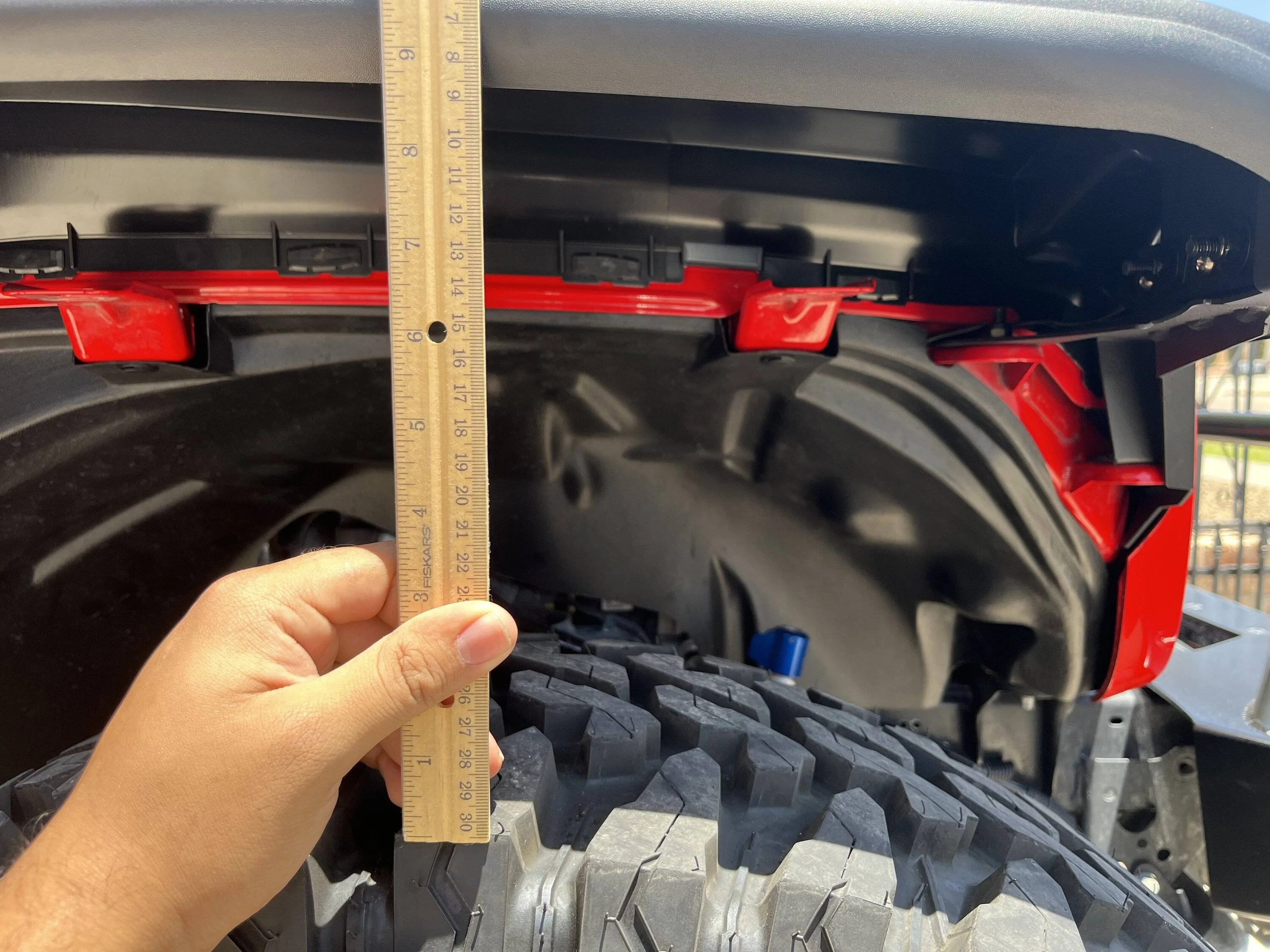 Jeep Gladiator No-drill inner fenders IMG_5123