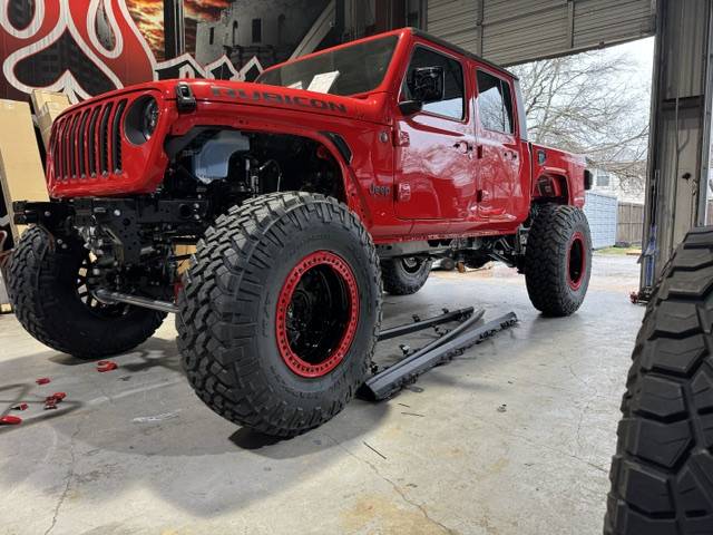 Jeep Gladiator 23 red rubi on 42’s build IMG_0725