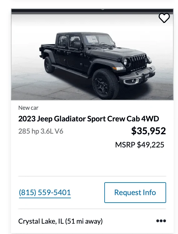 Jeep Gladiator Better incentives in February on leftover 23s? Screenshot 2024-02-01 at 8.01.52 AM