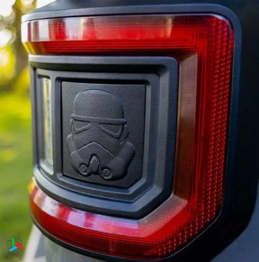 Jeep Gladiator ??  HD Designer replacement panels for Oracle Flush Mount Tail Lights! trooper