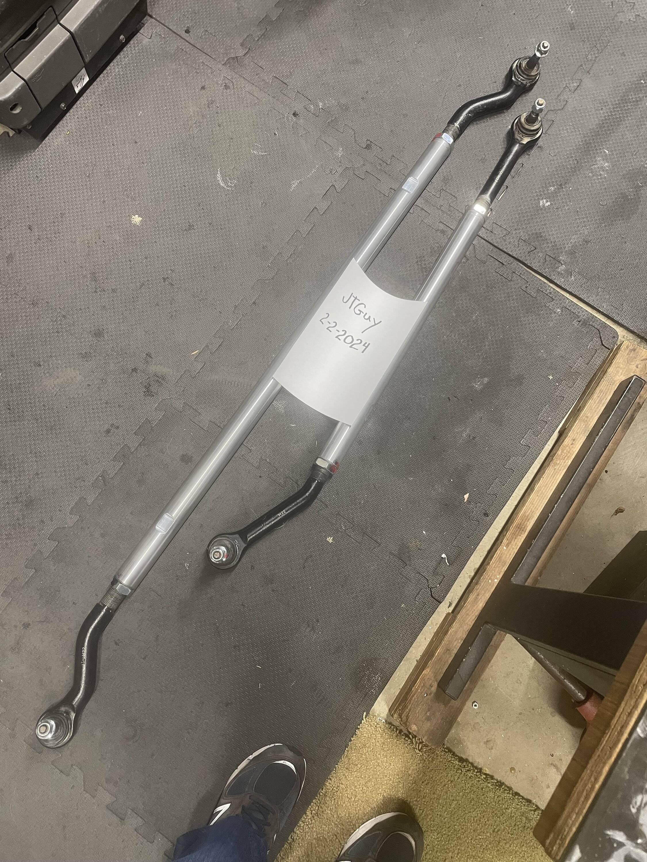 Jeep Gladiator Fusion 4x4 Tie rod and drag link IMG_7465