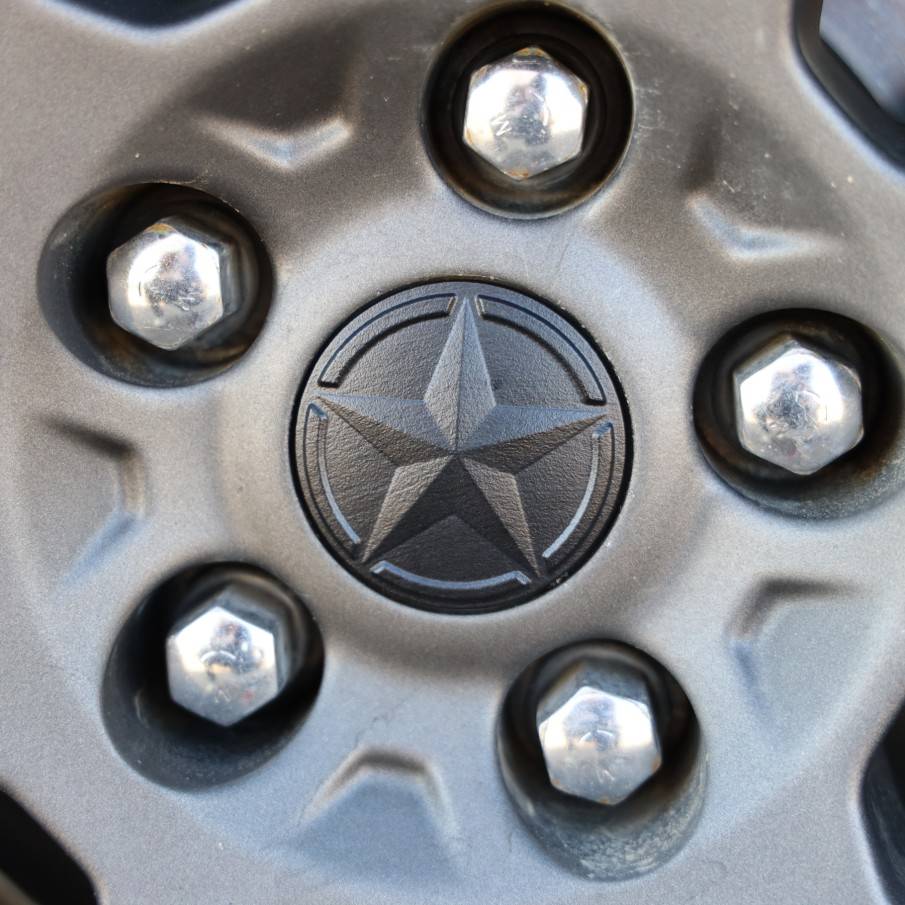Jeep Gladiator ? ?  THREEDOM -HD- Custom Design Wheel Caps for the JT/JL t66868