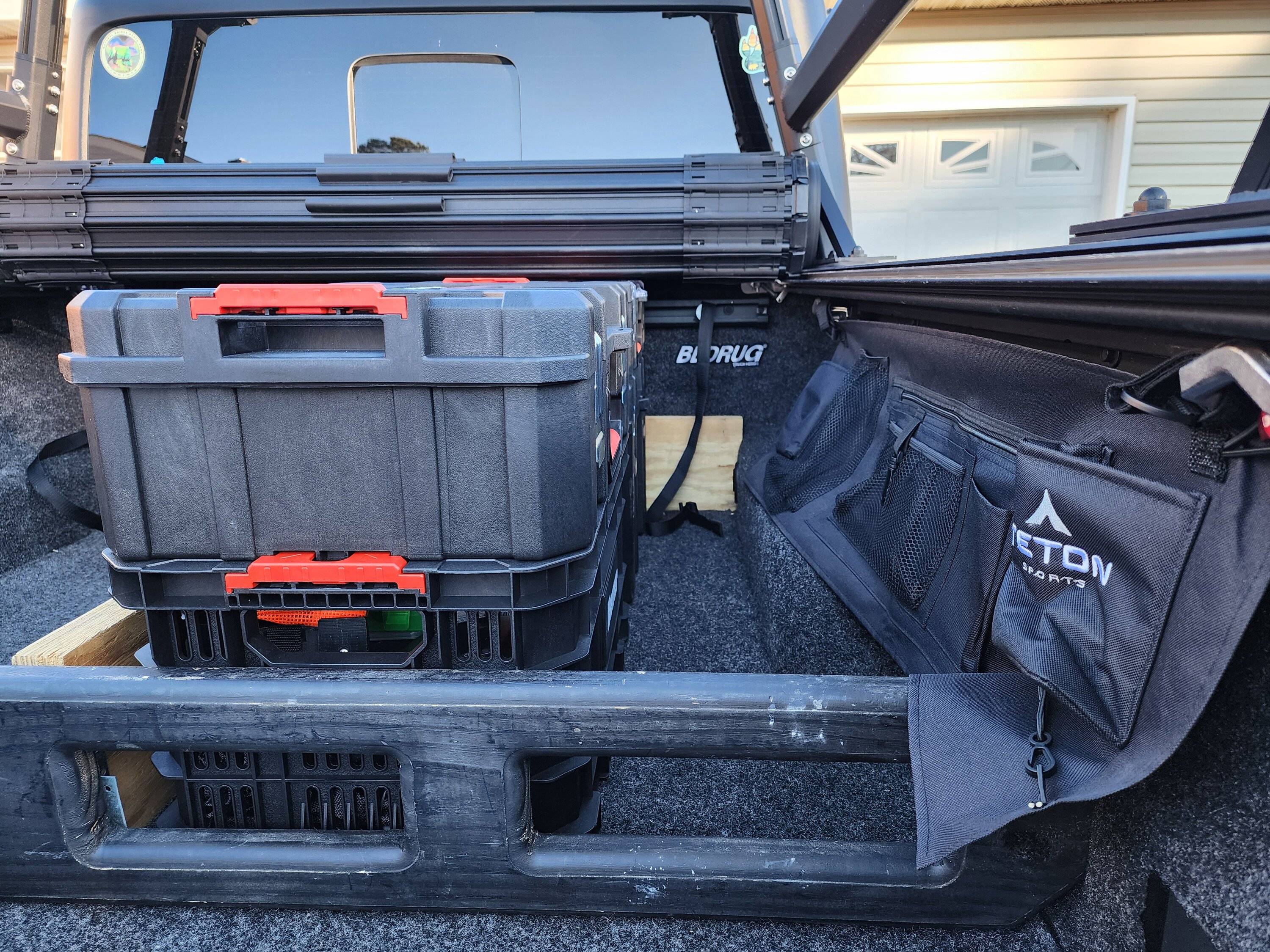 Jeep Gladiator RIDGID PRO GEAR SYSTEM Gen 2.0 (storage) currently on sale at Home Depot 20240203_154210