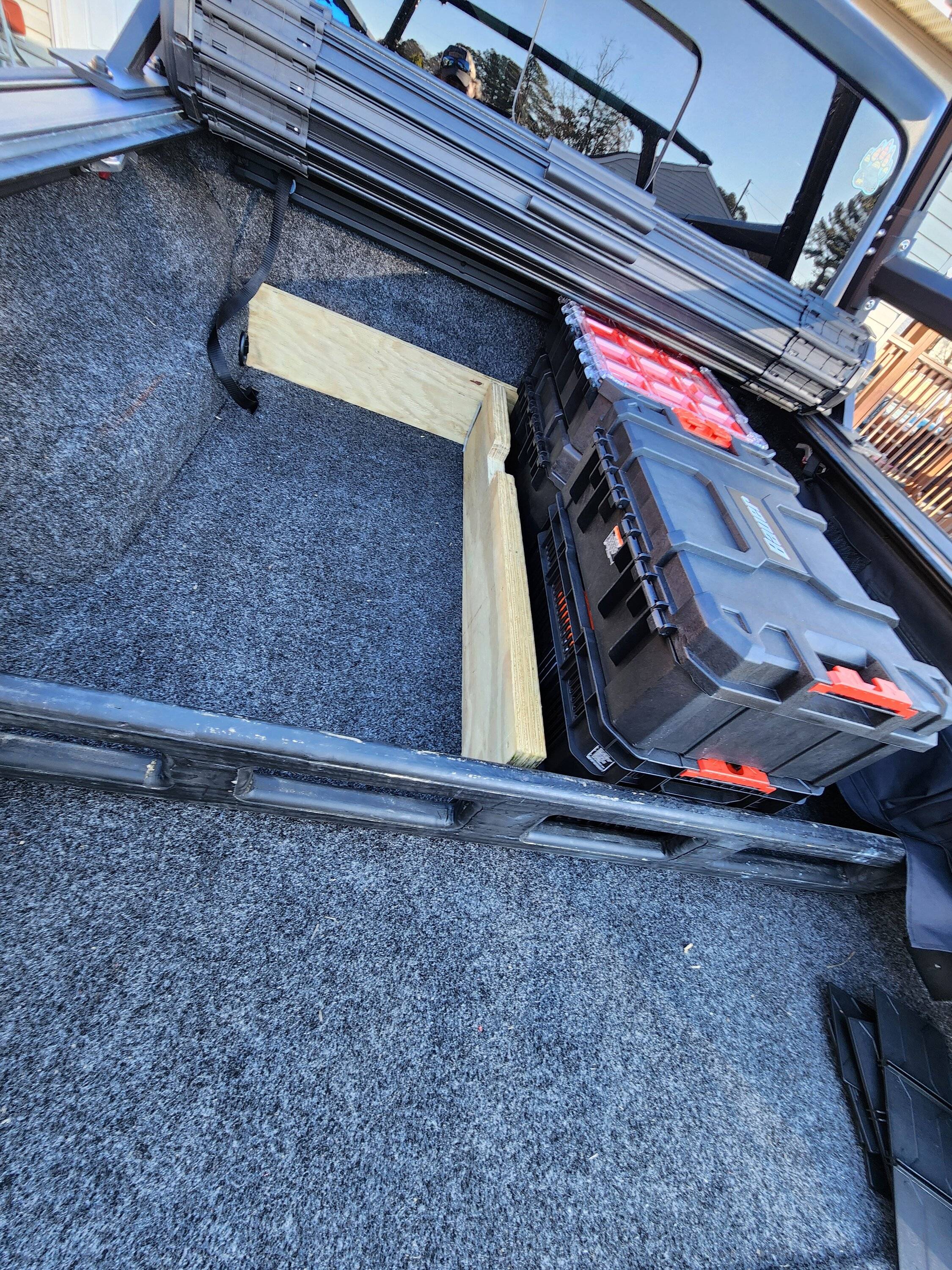 Jeep Gladiator RIDGID PRO GEAR SYSTEM Gen 2.0 (storage) currently on sale at Home Depot 20240203_154309