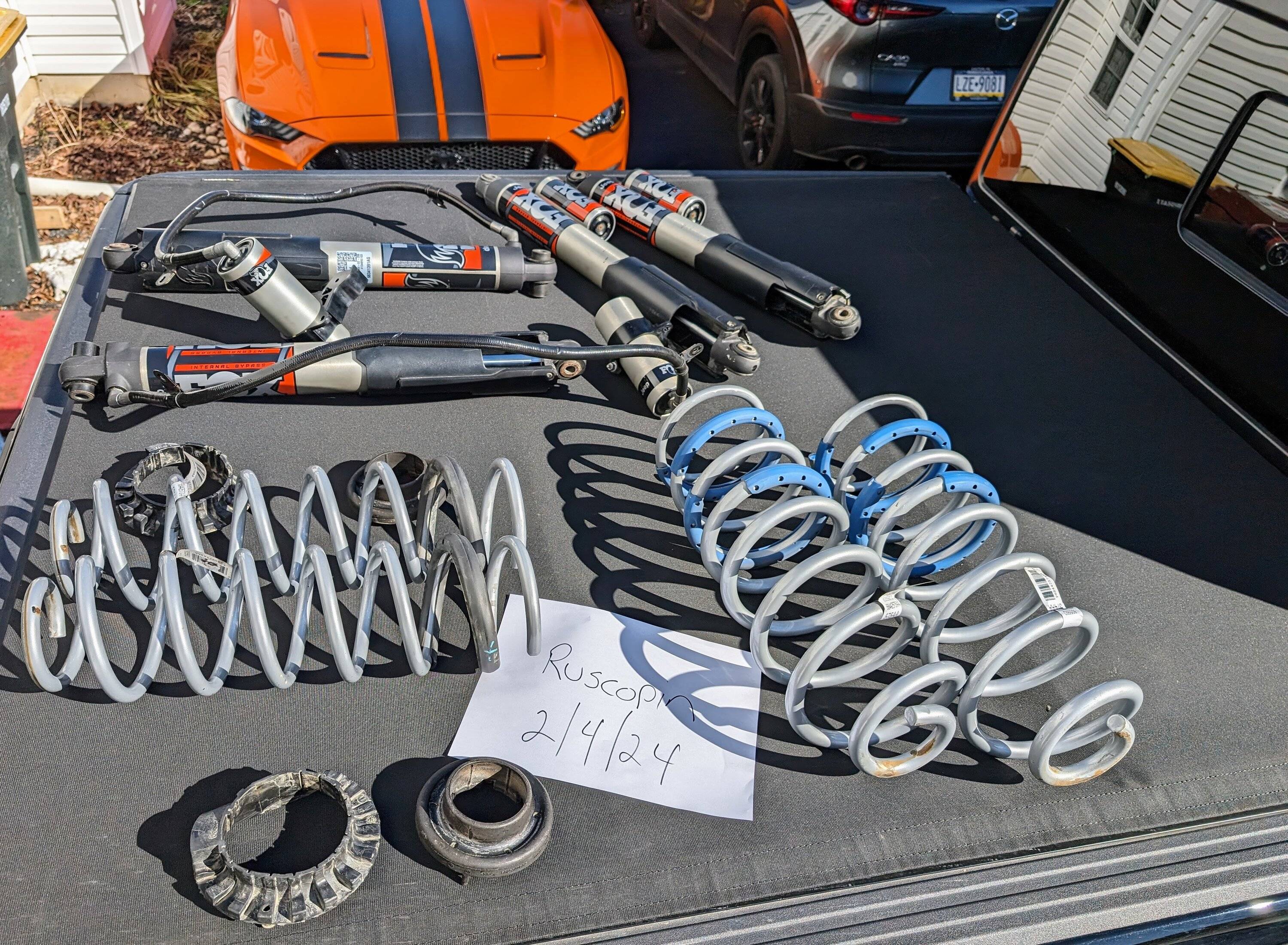 Jeep Gladiator Mojave Shocks and Springs $1000 PXL_20240204_161525443