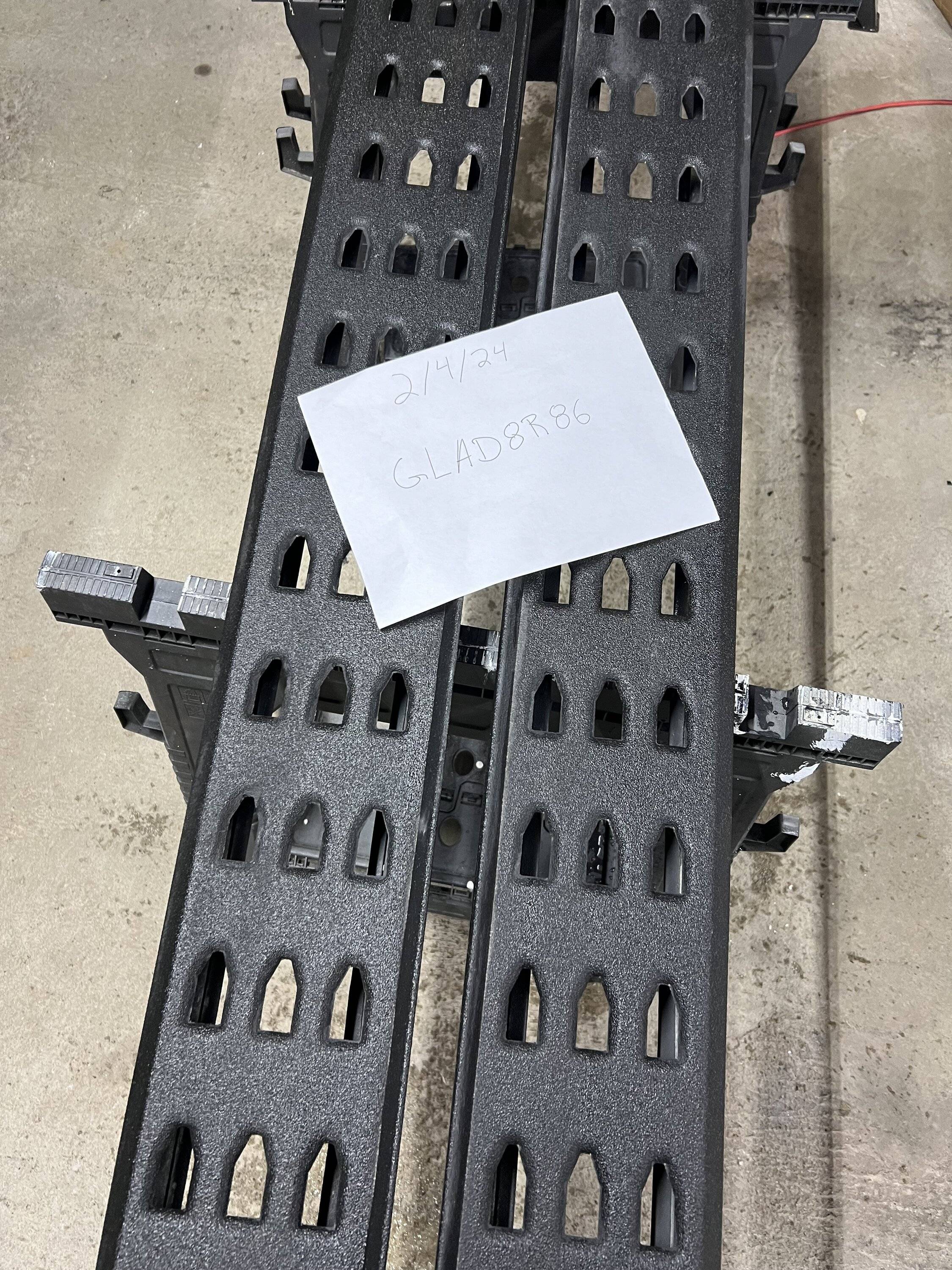 Jeep Gladiator Go Rhino 69451687T RB20 Running Boards in Bed Liner Coating IMG_0119