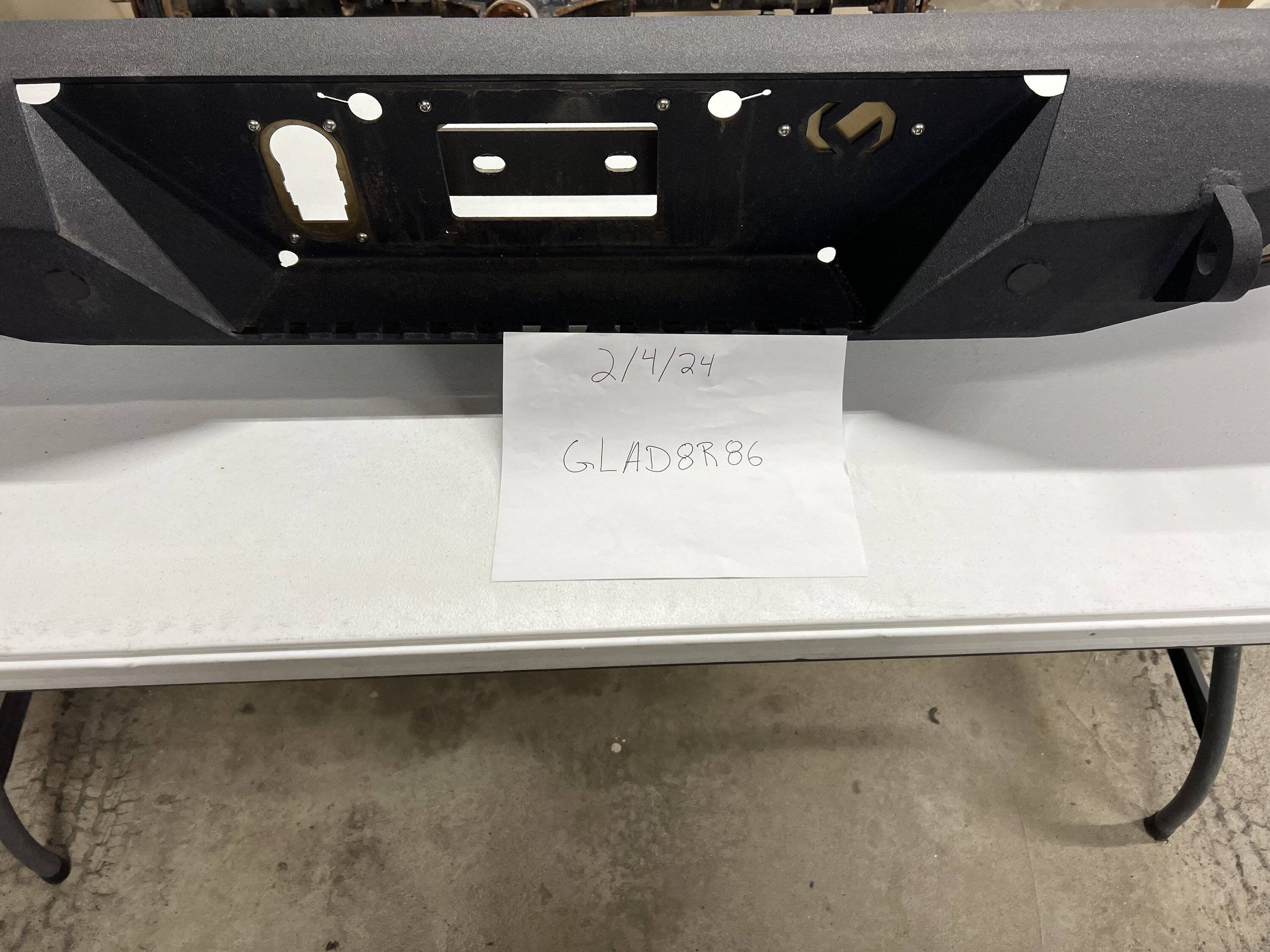 Jeep Gladiator CavFab Crawler Series rear bumper Price drop: $575 > $450 IMG_0114