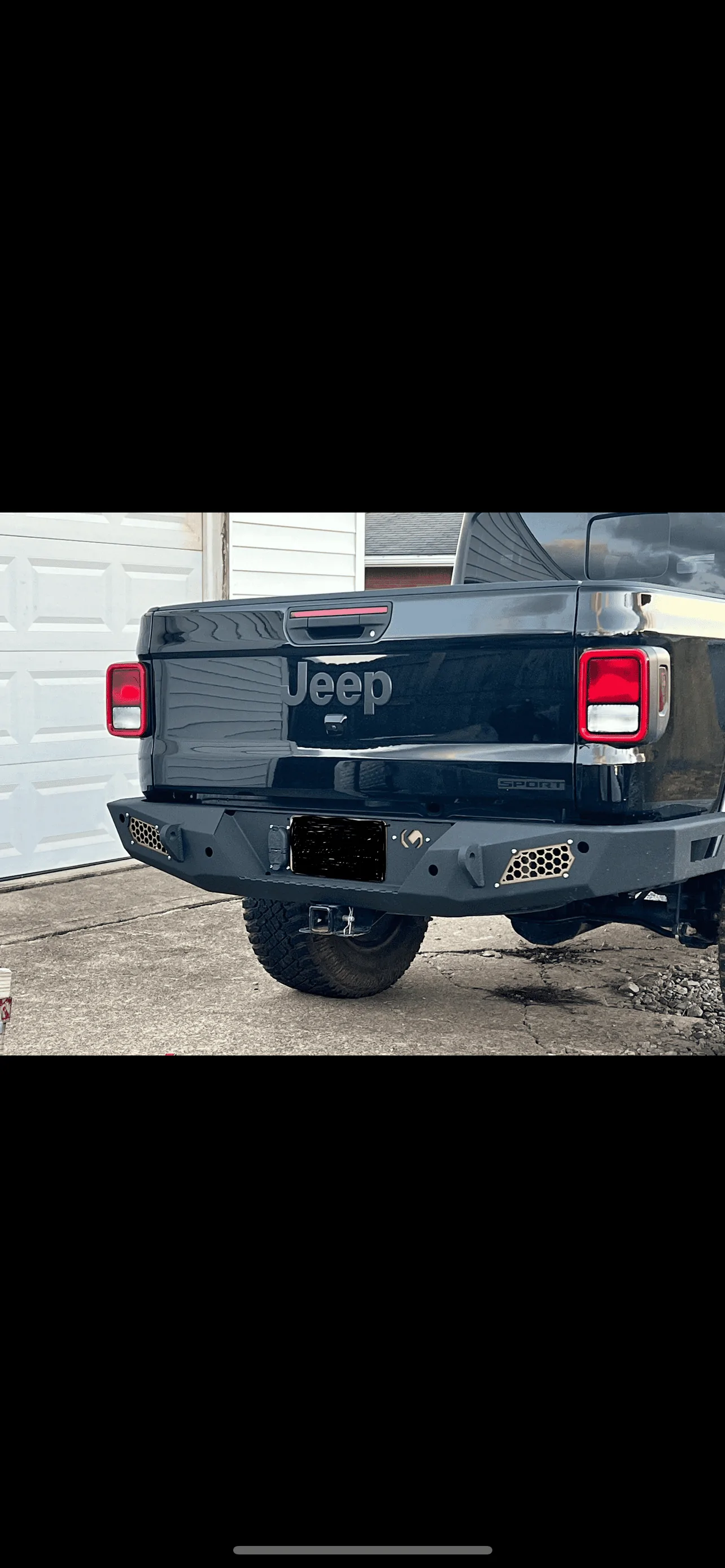 Jeep Gladiator CavFab Crawler Series rear bumper Price drop: $575 > $450 IMG_9664