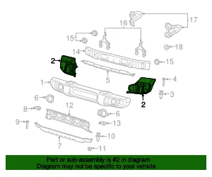 Jeep Gladiator Bumper closeout panel airdams eec08f6a0ba904677c8f7d7f8e6f831