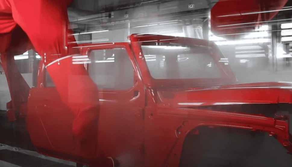 Jeep Gladiator Roll bar damage from the factory 1707328944238