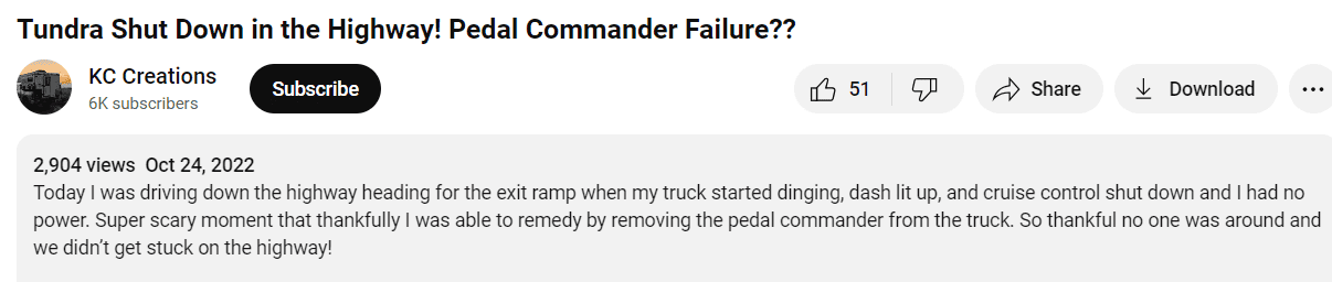 Jeep Gladiator Banks beats up on Pedal Commander 1707625752339