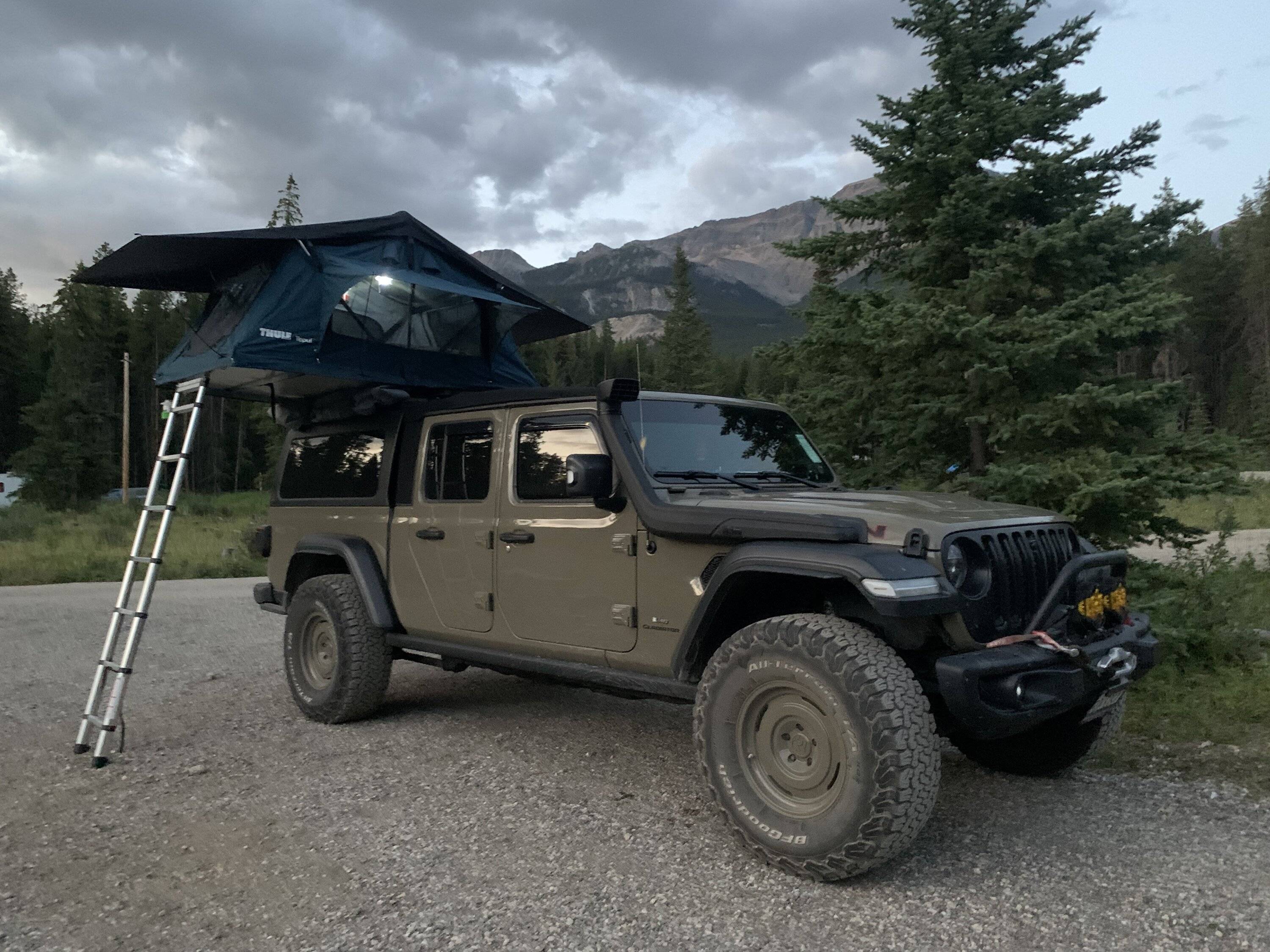 Jeep Gladiator My Gator Retro/Export style/Overlander  Gladiator Rubicon build. IMG_2632