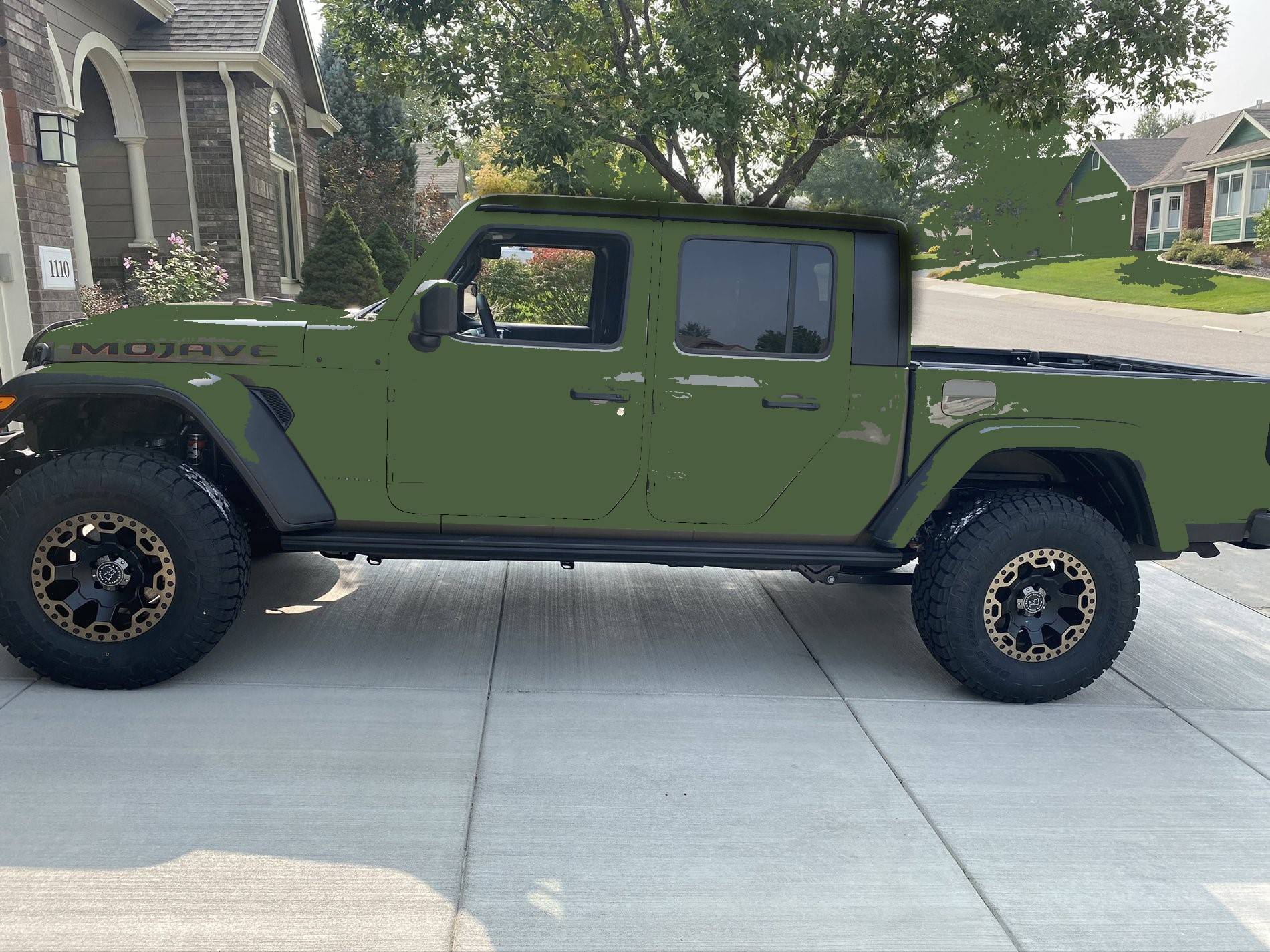 Jeep Gladiator Wheels for Sarge Gladiator black rhino warlord