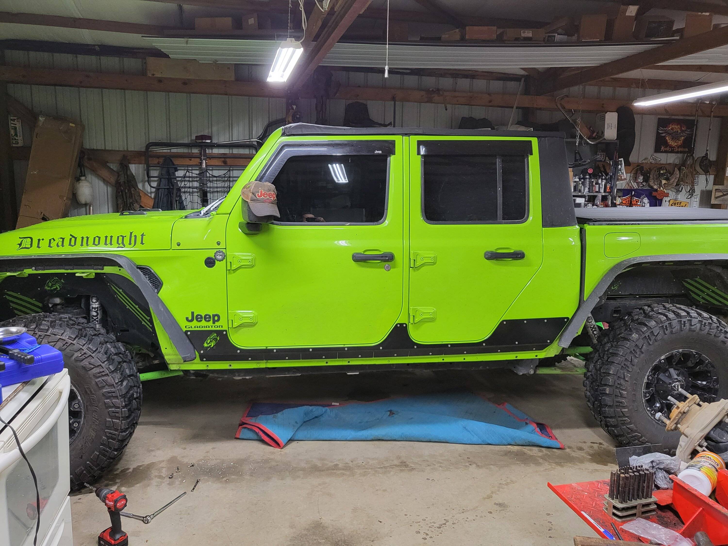Jeep Gladiator I Drilled 58 Holes In My Truck Body ? 20240212_164017