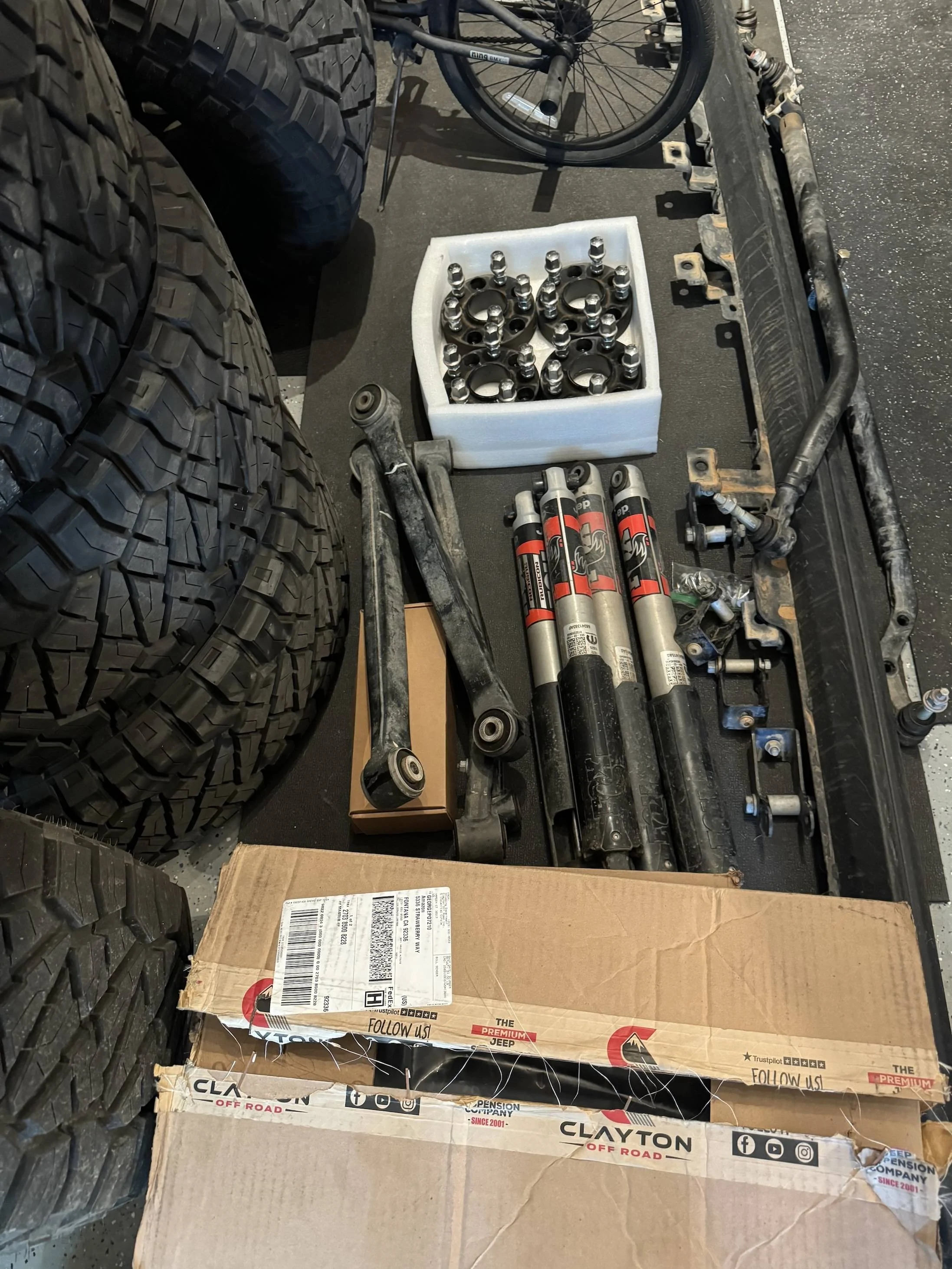 Jeep Gladiator 35x12.5R17 Nitto Ridge Grapplers (SoCal) Parts