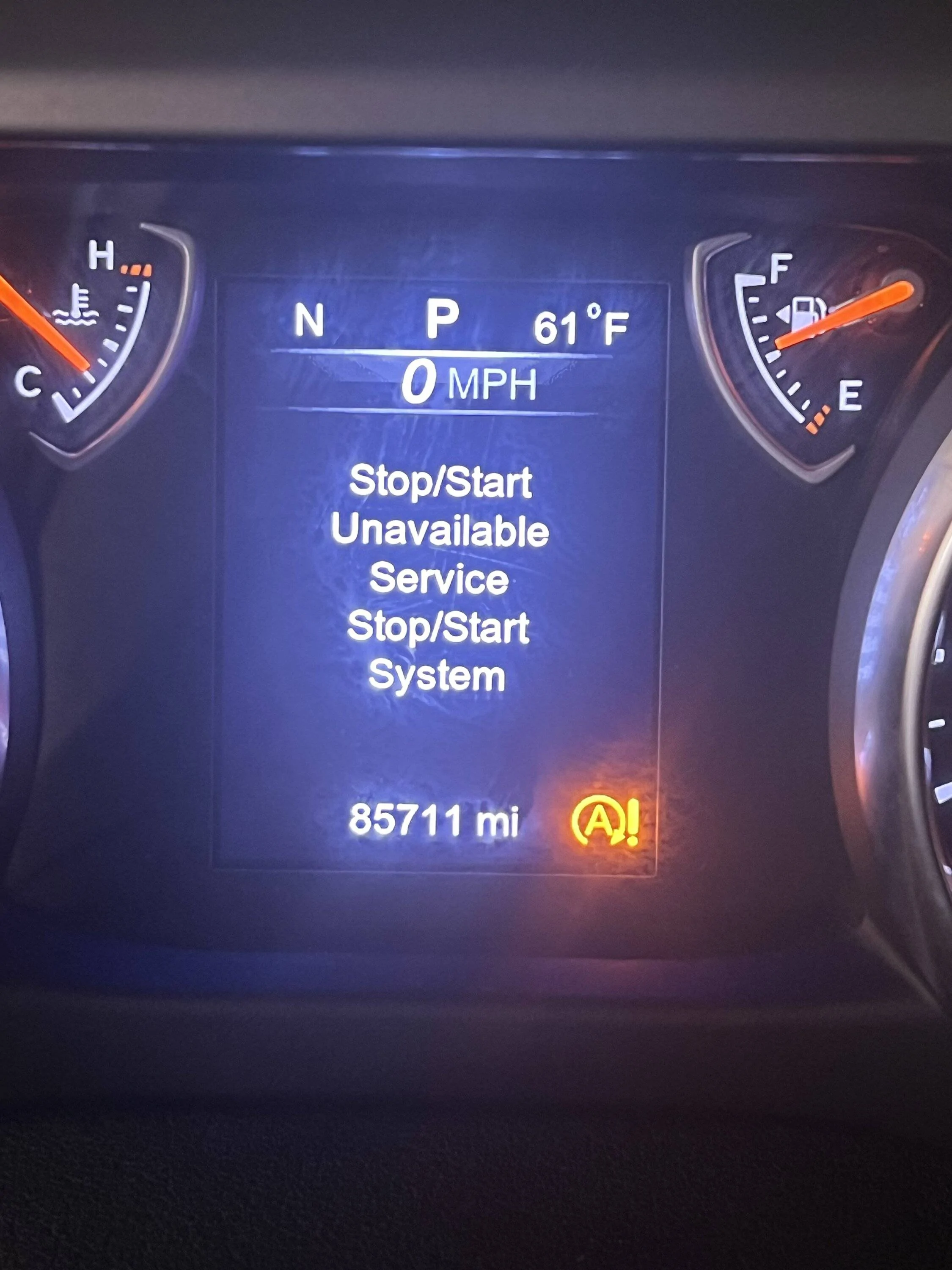 Jeep Gladiator Start stop not working IMG_9357