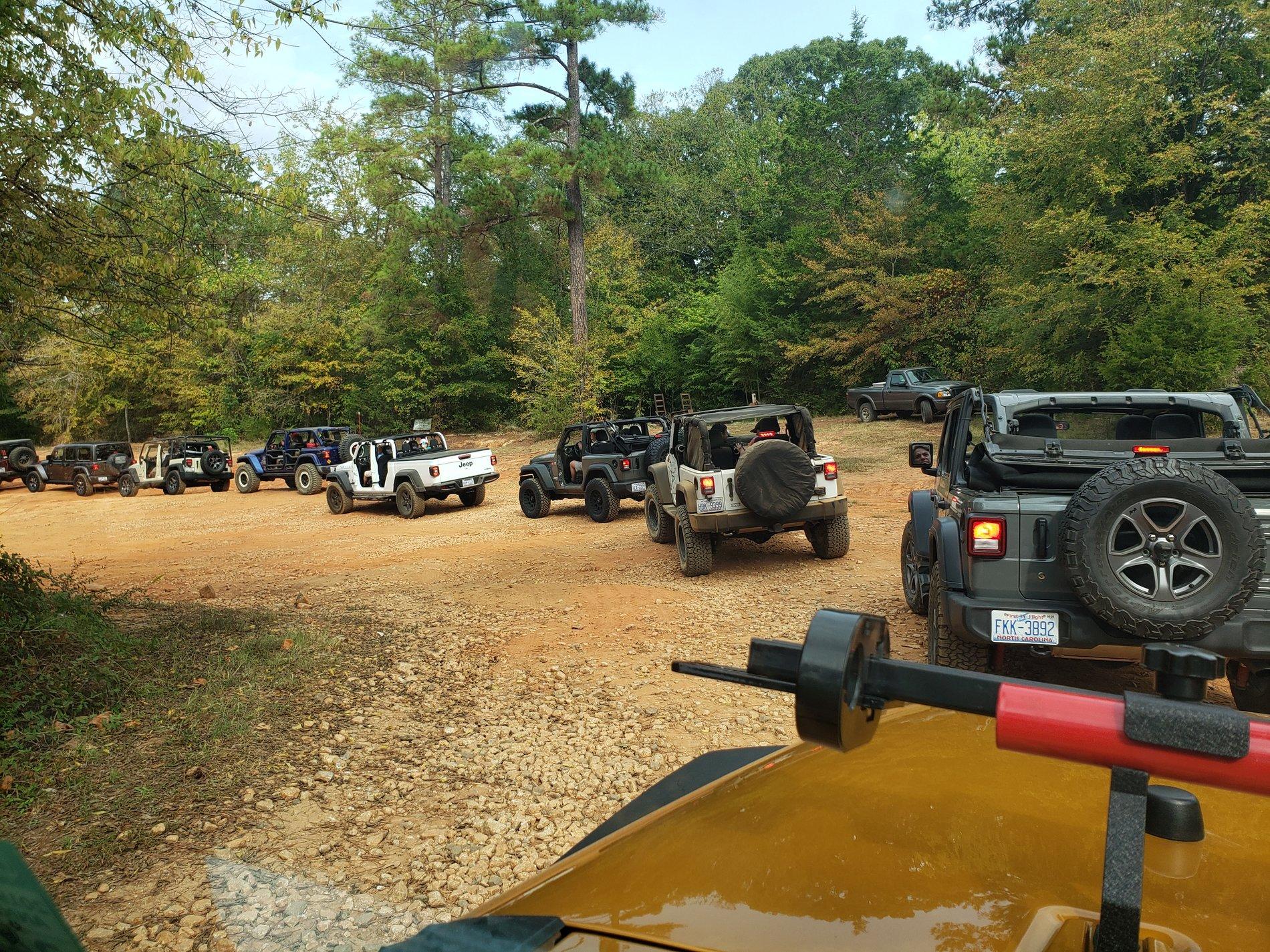 Jeep Gladiator Gulches ORV park Waterloo SC 20190928_104927