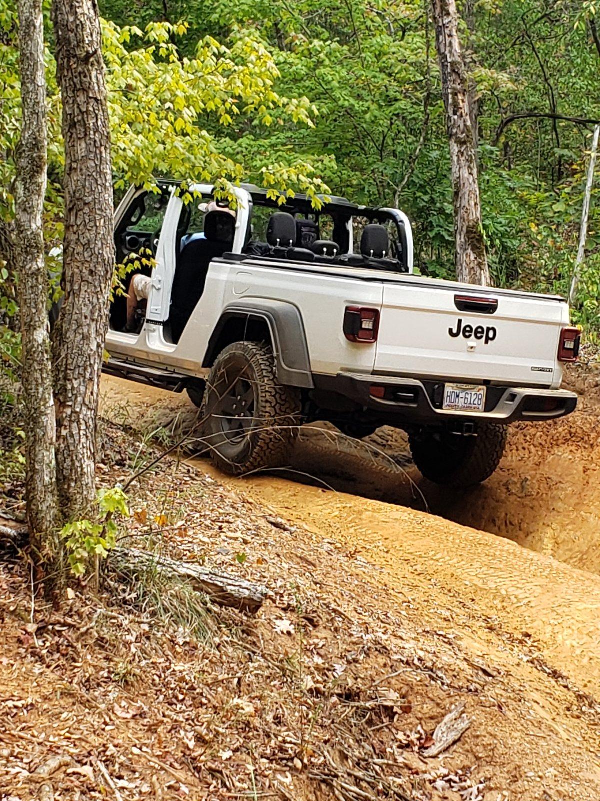 Jeep Gladiator Gulches ORV park Waterloo SC 20190928_121612