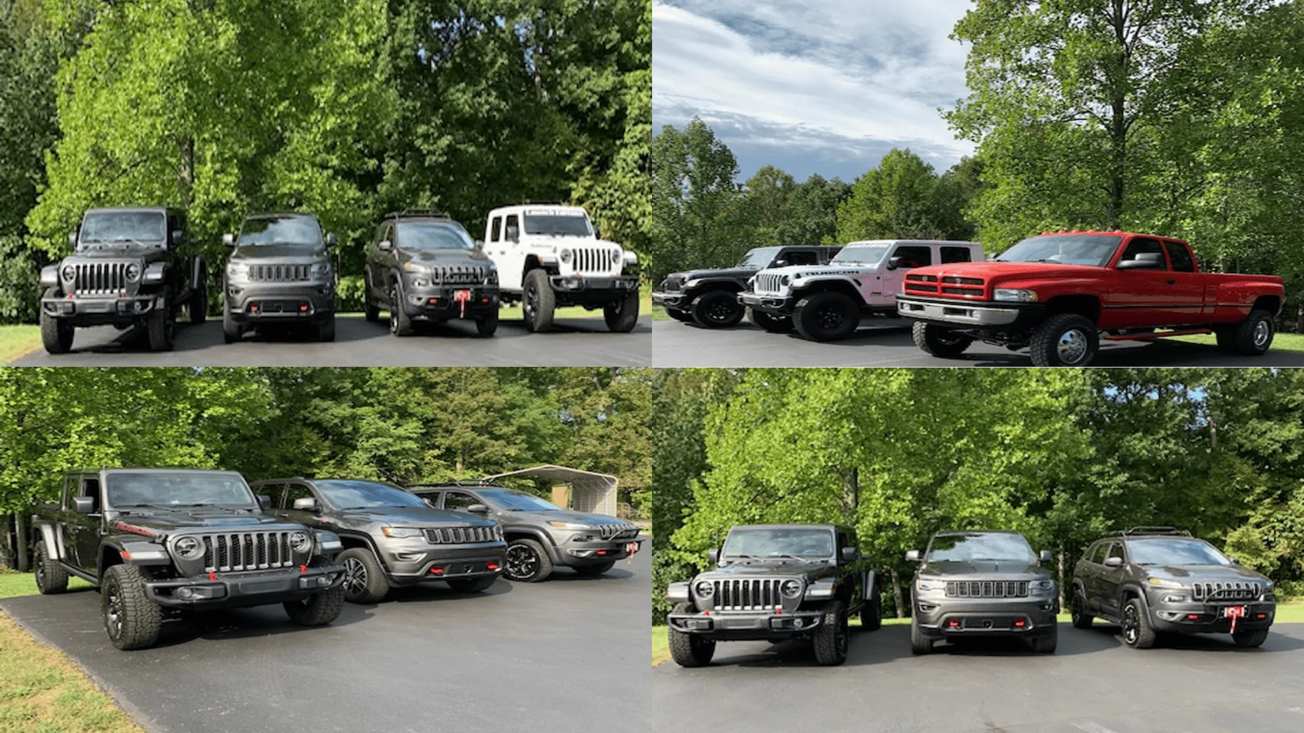 Jeep Gladiator Jeeps Parking Next To Jeeps Picture1