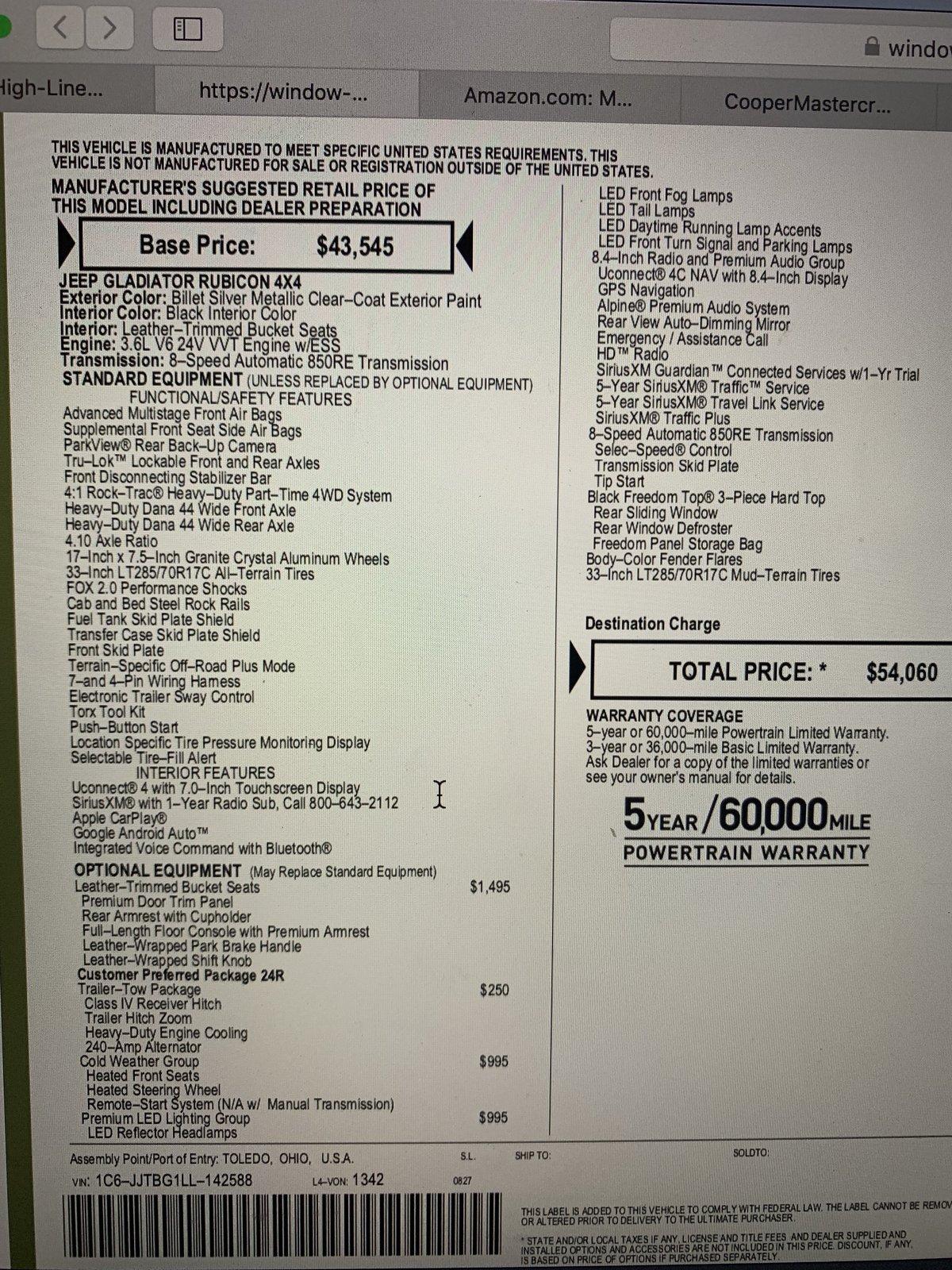 Jeep Gladiator Selectable Tire Fill Alert pcMzFwtoQSy9G1w3K+JoaA