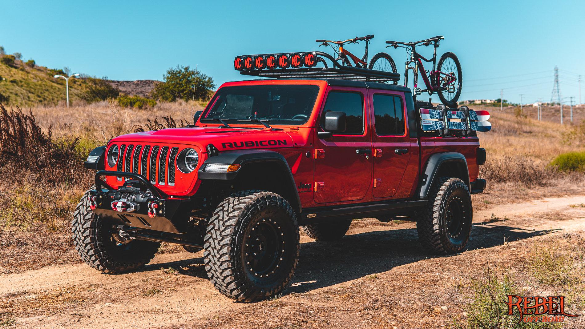 Jeep Gladiator XPLOR Jeep Gladiator Half Bed Rack E_G08843