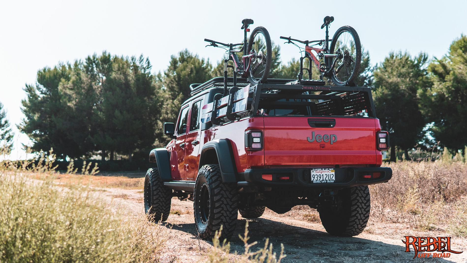 Jeep Gladiator XPLOR Jeep Gladiator Half Bed Rack E_G08856
