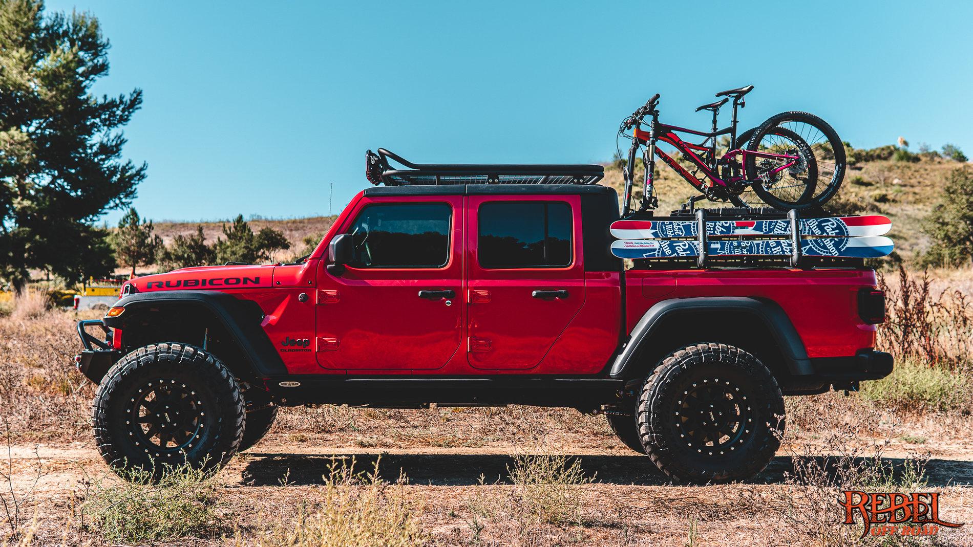 Jeep Gladiator XPLOR Jeep Gladiator Half Bed Rack E_G08847