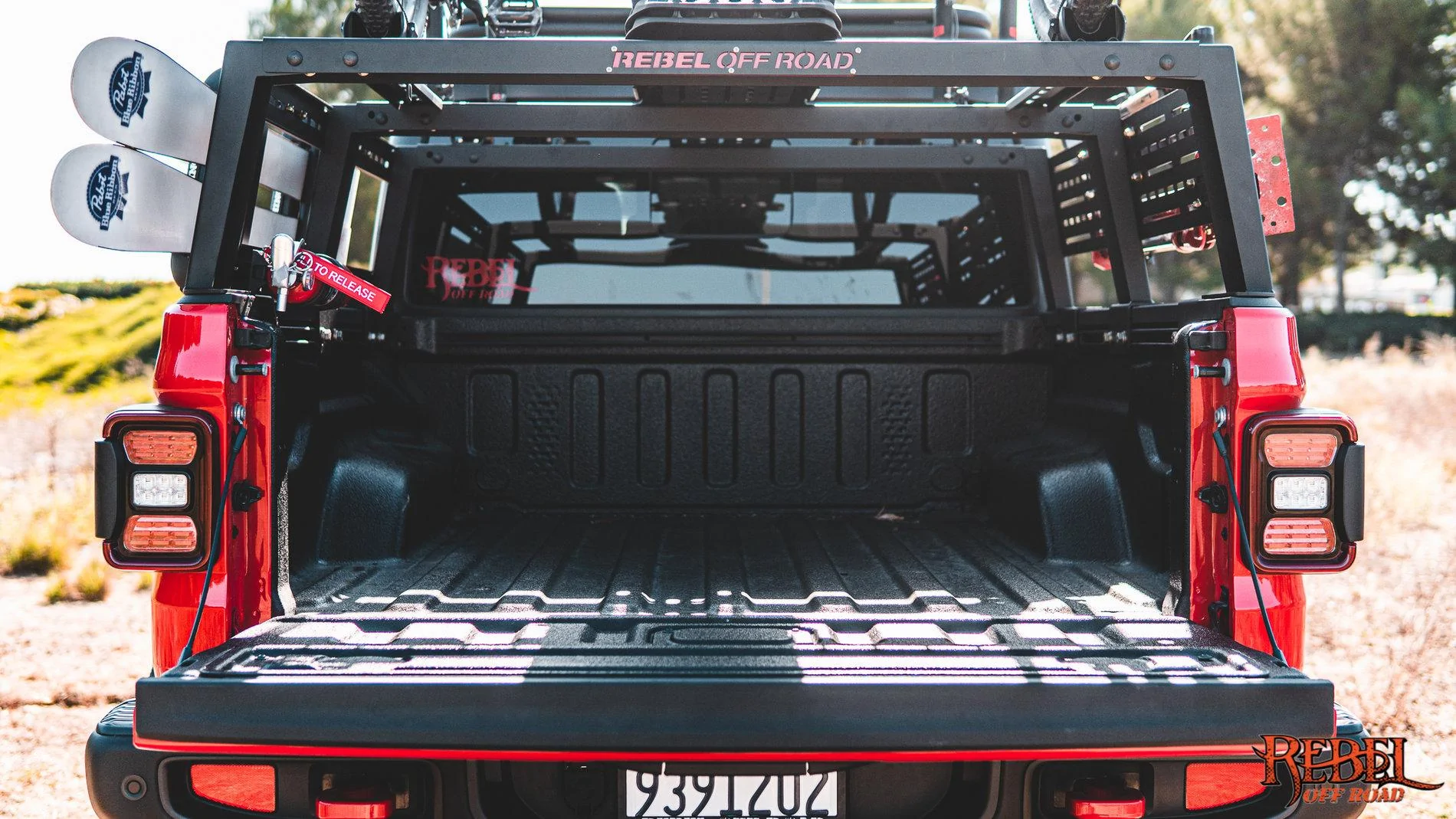 Jeep Gladiator XPLOR Jeep Gladiator Half Bed Rack E_G08866