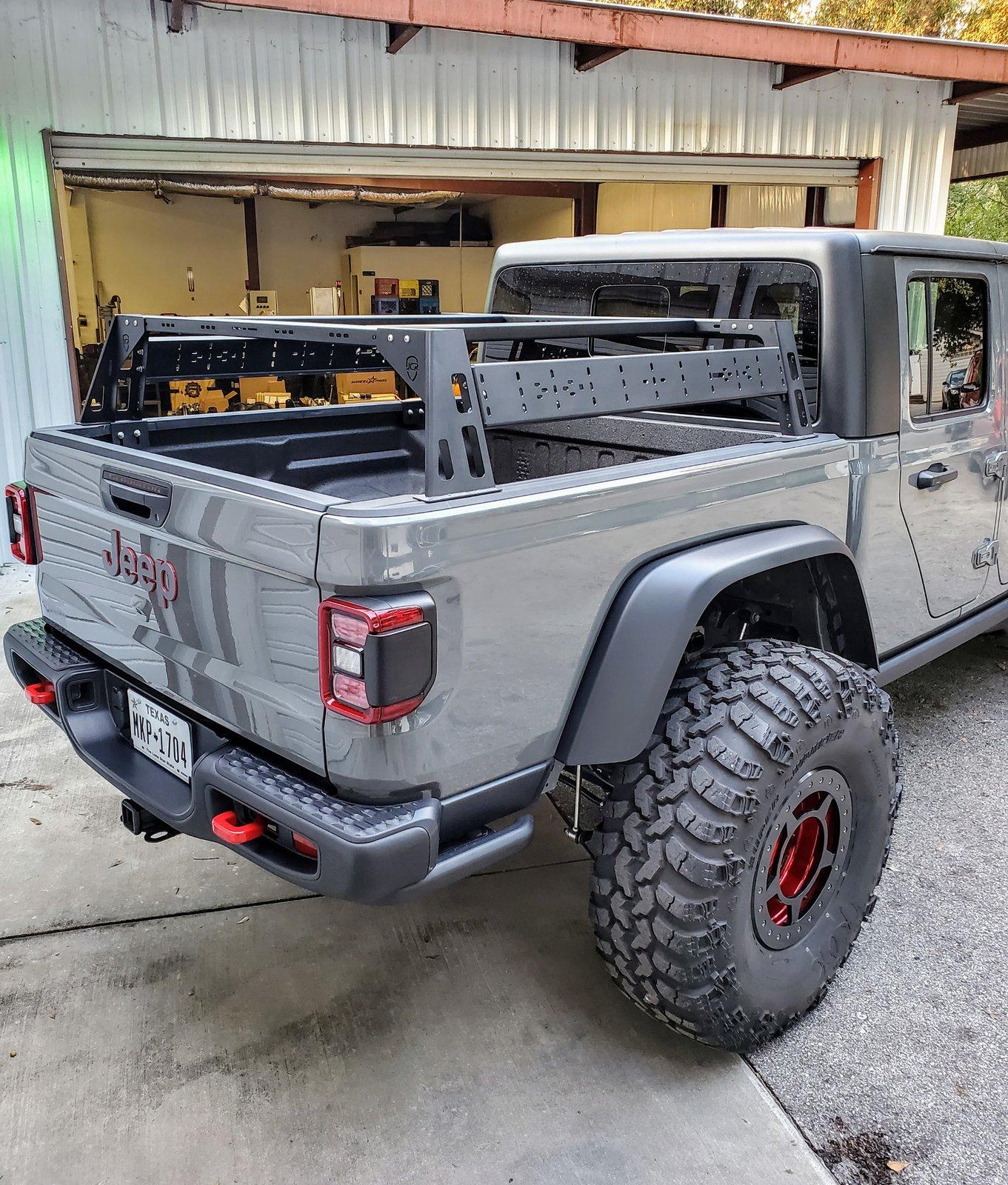 Jeep Gladiator What did you do WITH your Gladiator today? JCR Half Rack