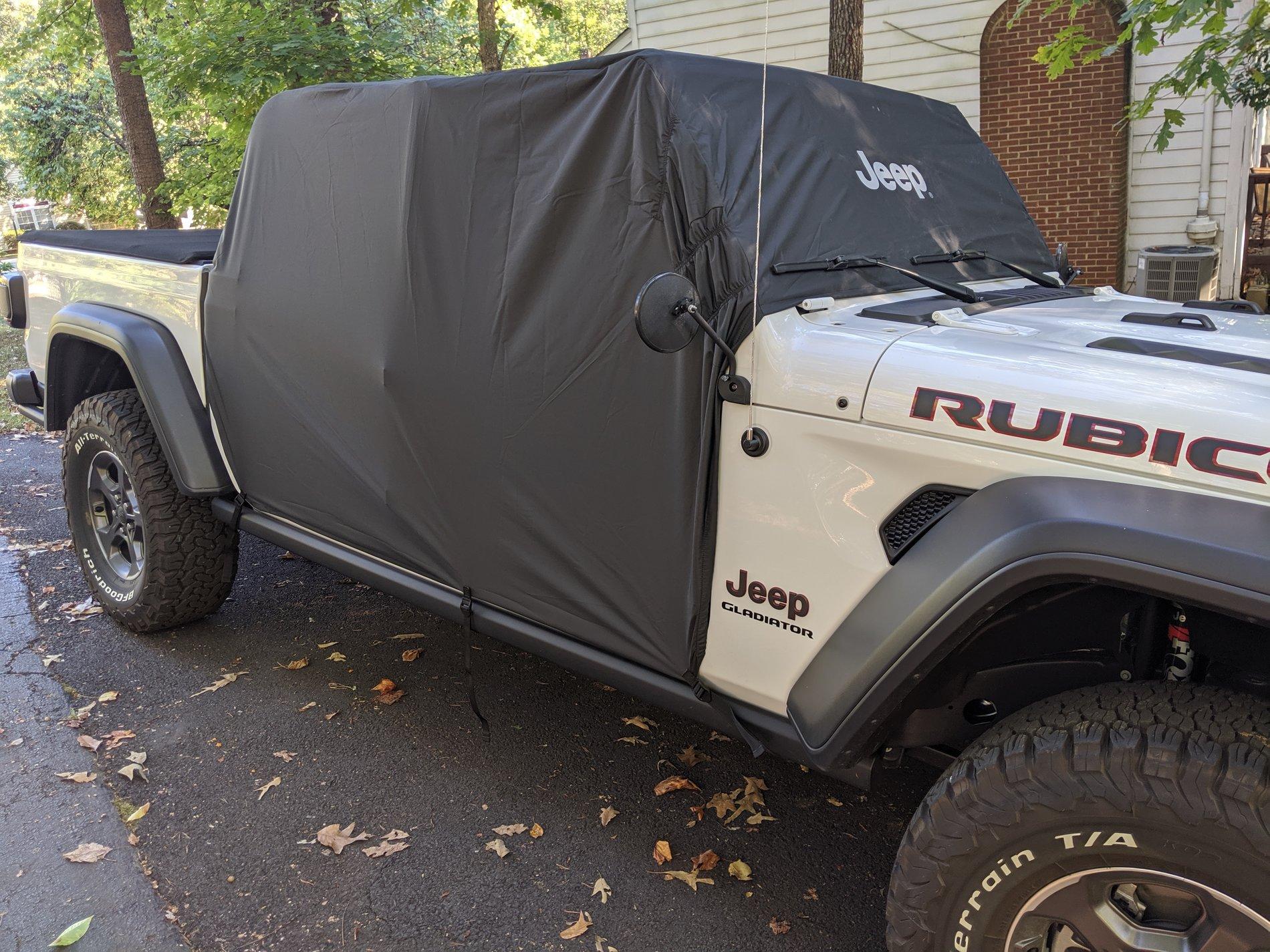 Jeep Gladiator My Mopar Gladiator vehicle cab cover came in today! IMG_20191004_162132