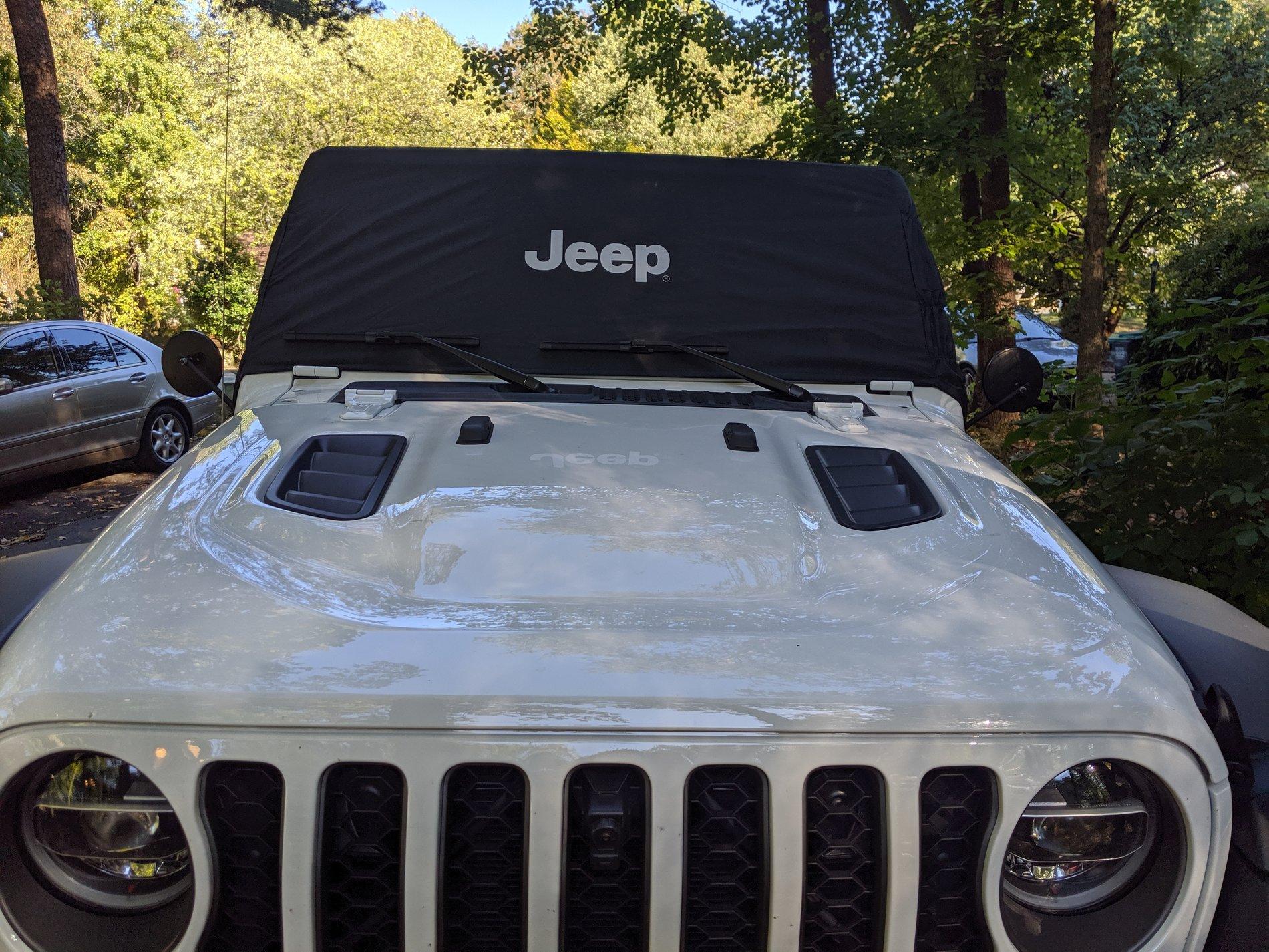 Jeep Gladiator My Mopar Gladiator vehicle cab cover came in today! IMG_20191004_162125