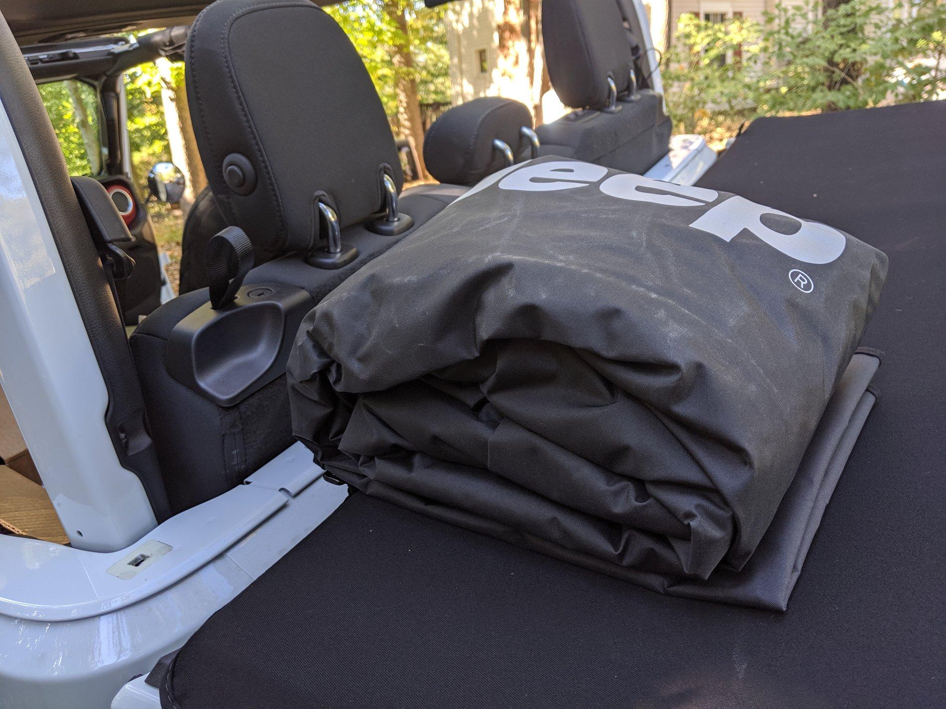 Jeep Gladiator My Mopar Gladiator vehicle cab cover came in today! IMG_20191004_161118