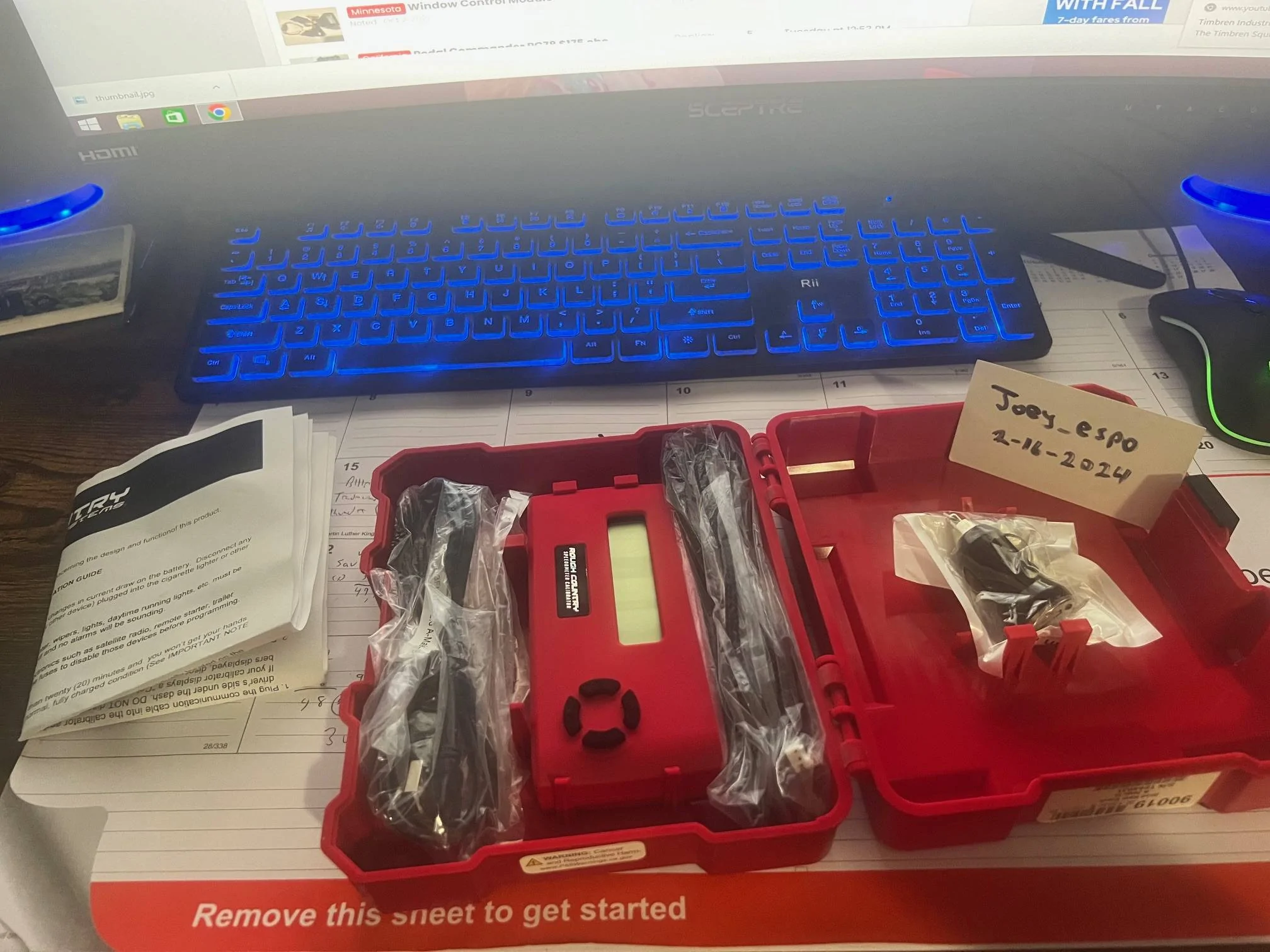 Jeep Gladiator RC speedometer calibration IMG_8823