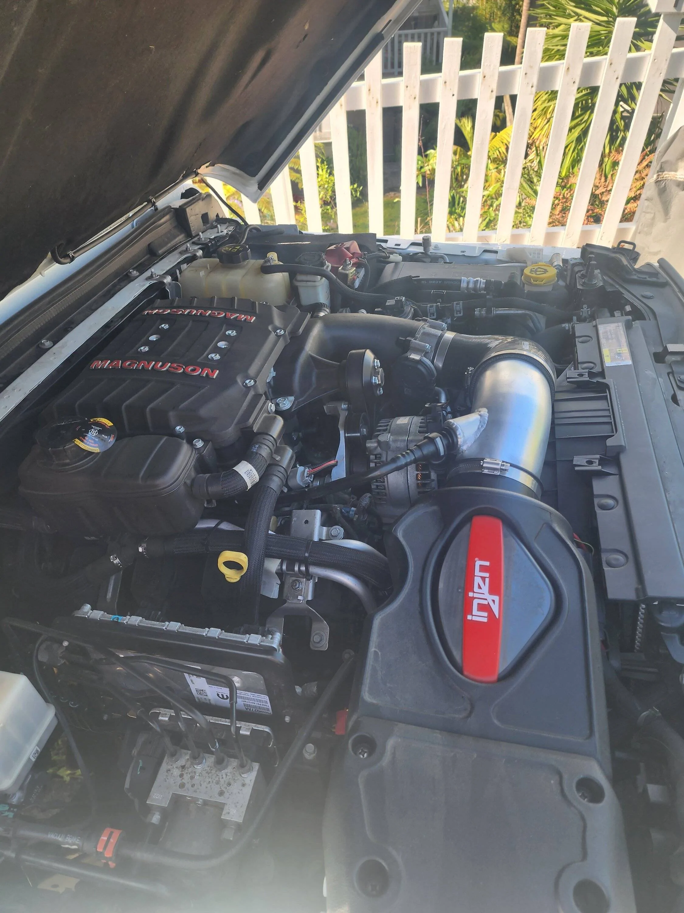 Jeep Gladiator Question - Upgraded intake with Magnuson Supercharger 20231130_084343