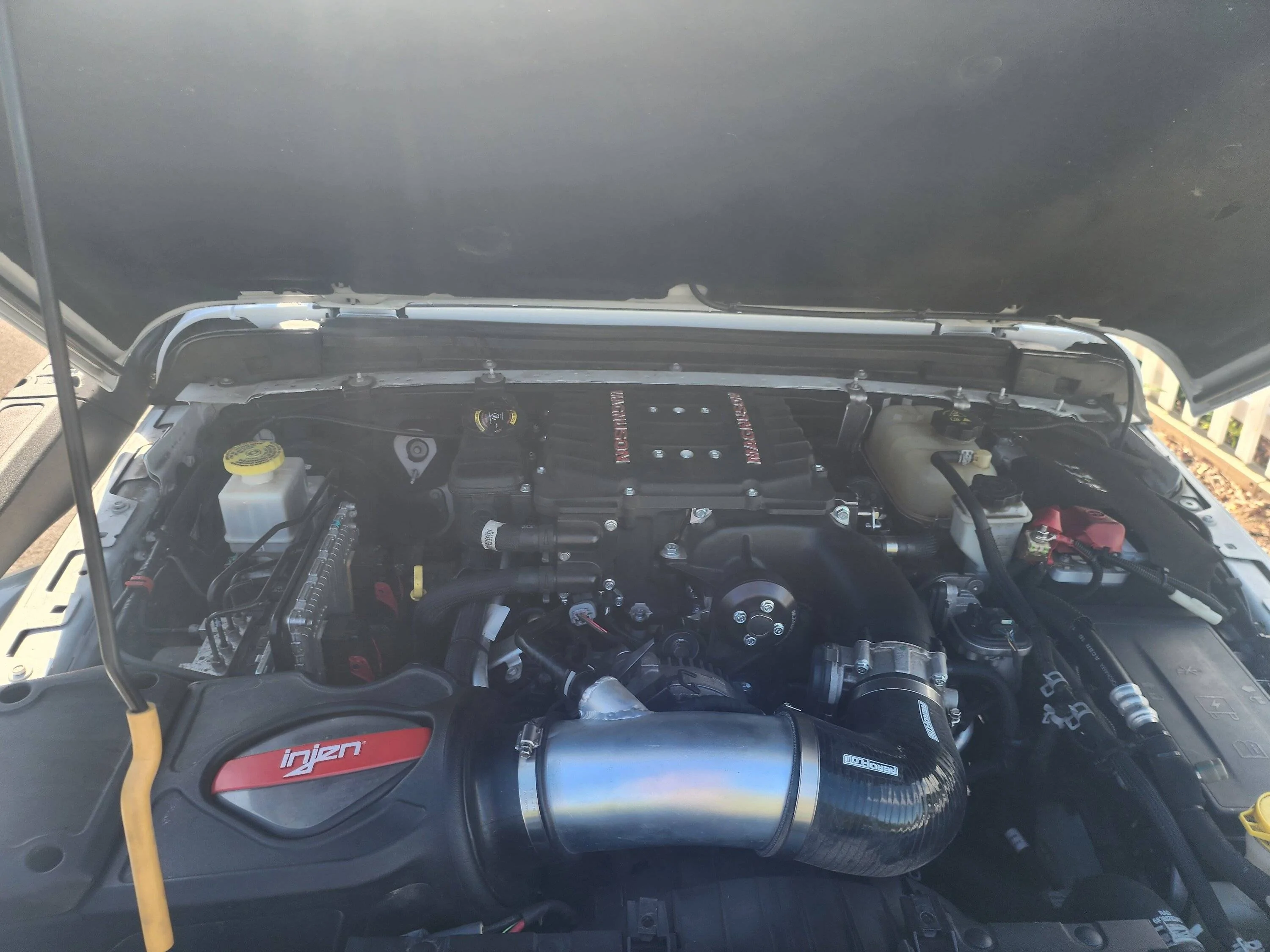 Jeep Gladiator Question - Upgraded intake with Magnuson Supercharger 20231130_084319
