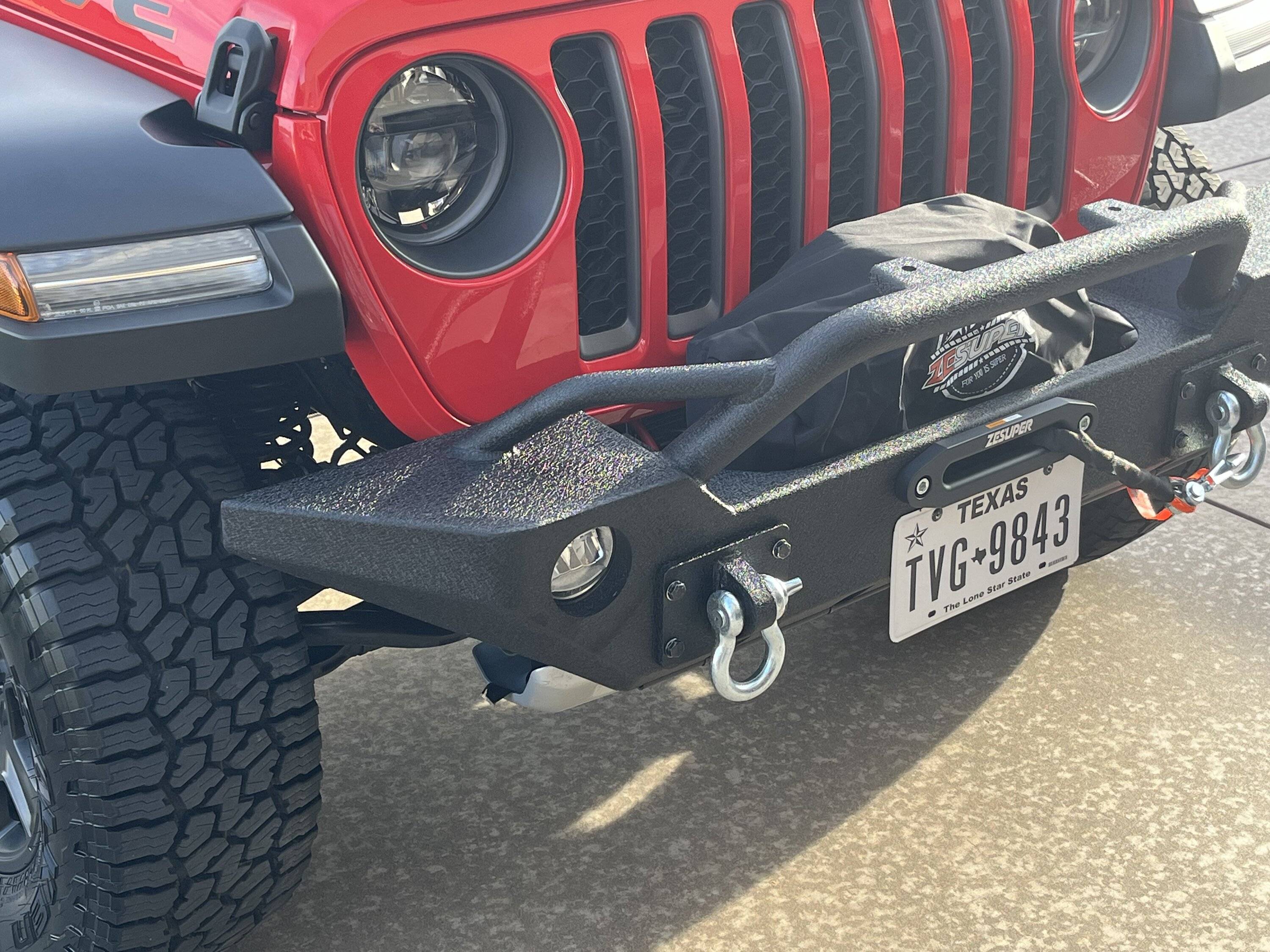 Jeep Gladiator Photos of my JT with new aluminum Barricade front bumper IMG_5282