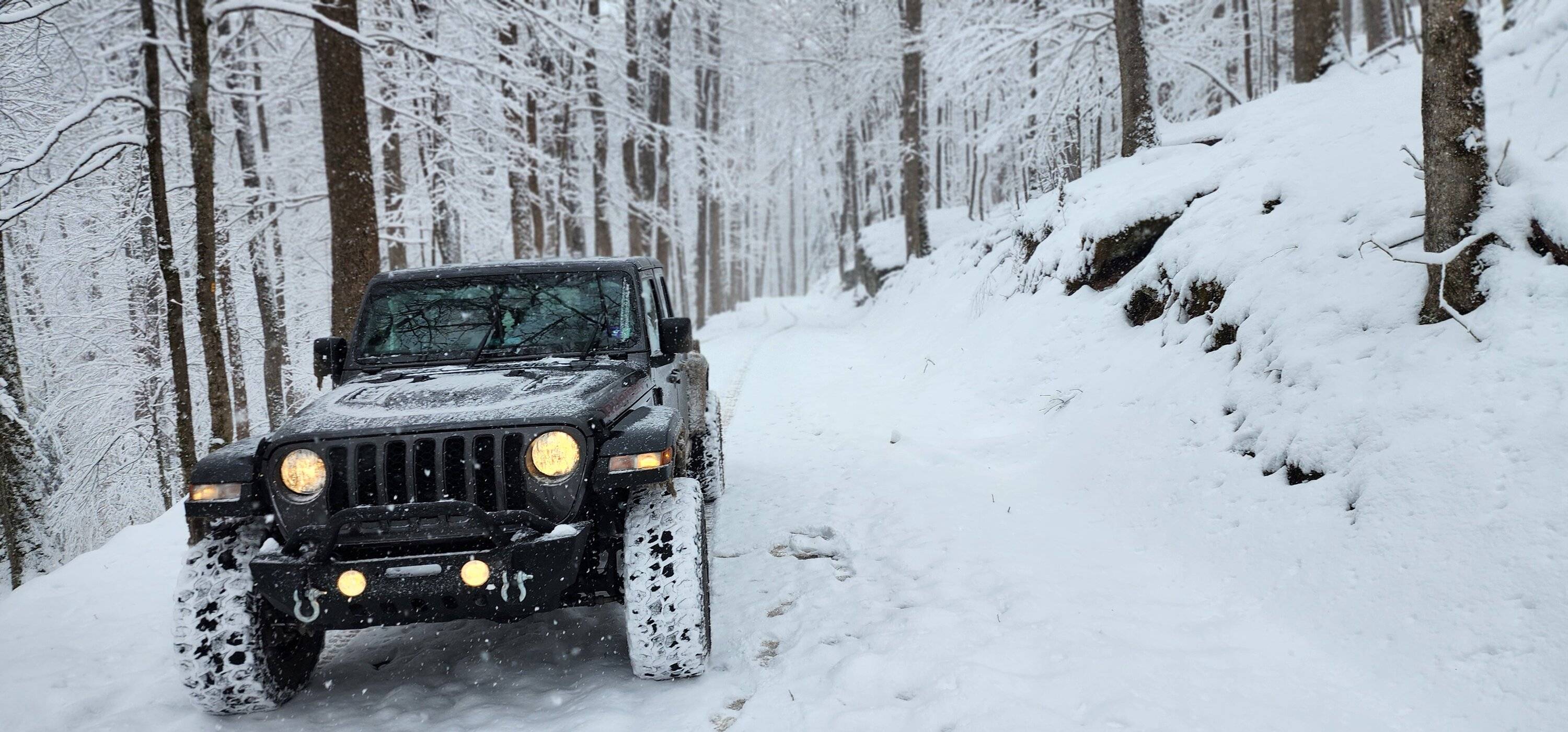 Jeep Gladiator Gladiators Snow Wheeling - Post Your Pics! 20240217_132749