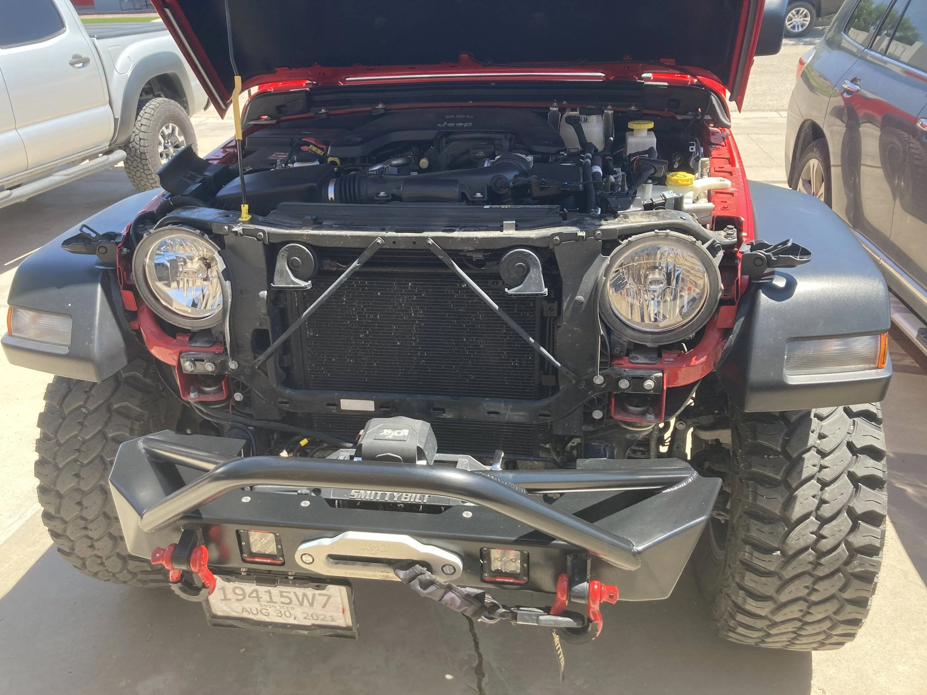 Jeep Gladiator Miss Red's build thread. IMG_4033